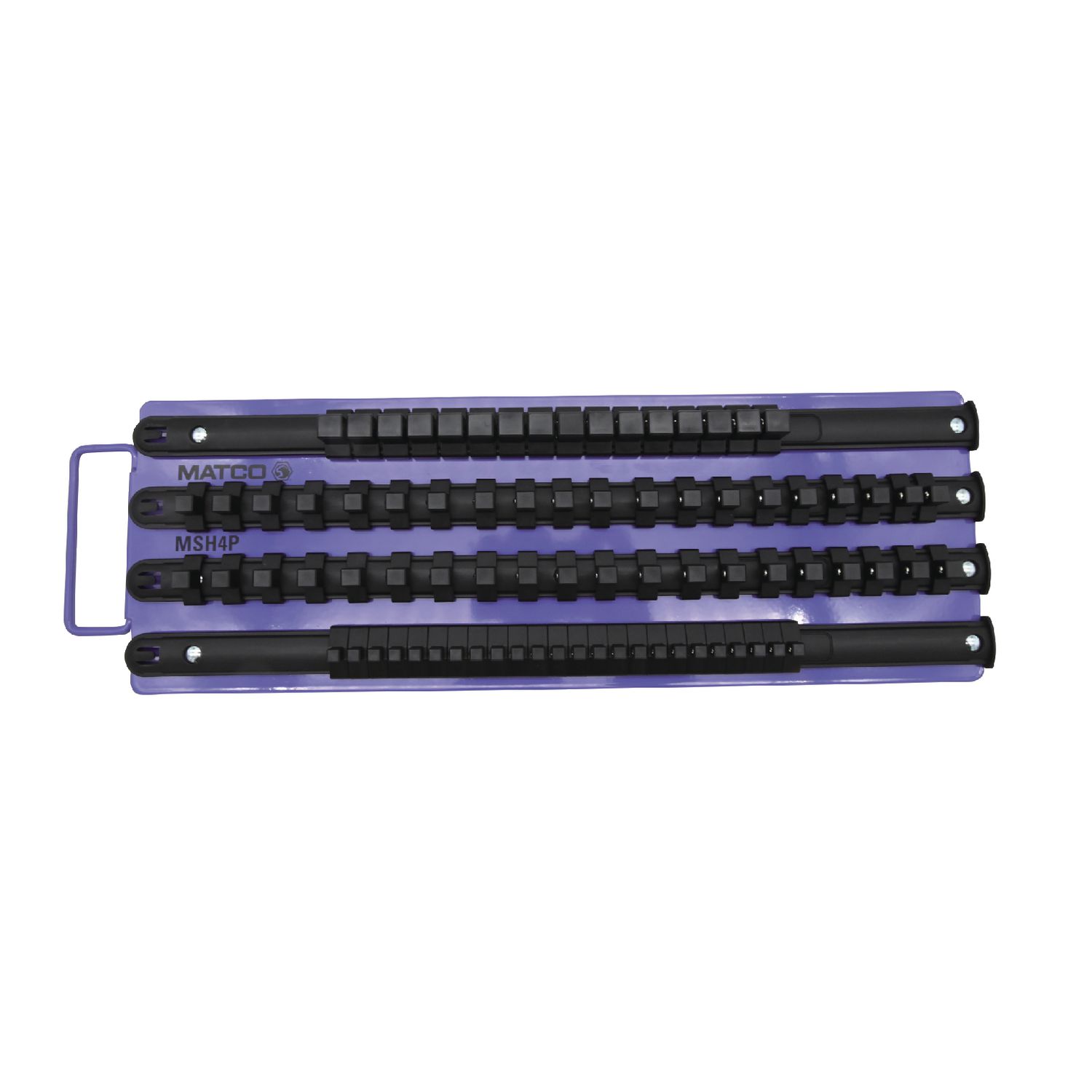 MAGNETIC SOCKET RAIL TRAY FOR 80 SOCKETS - PURPLE MSH4P | eBaydiy Tools