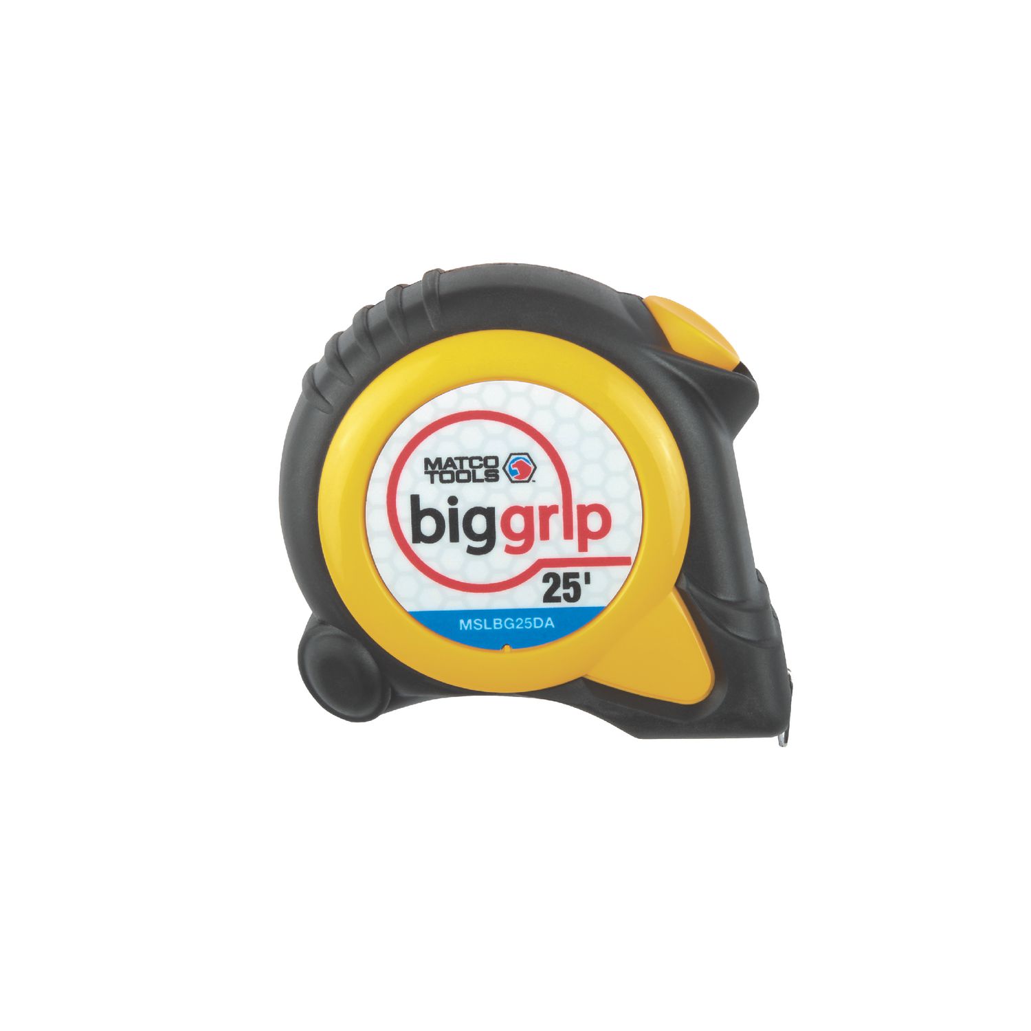 TAPE MEASURE STANDARD FEET/INCHES AND METRIC BLADE MSLBG25DA | eBaydiy Tools