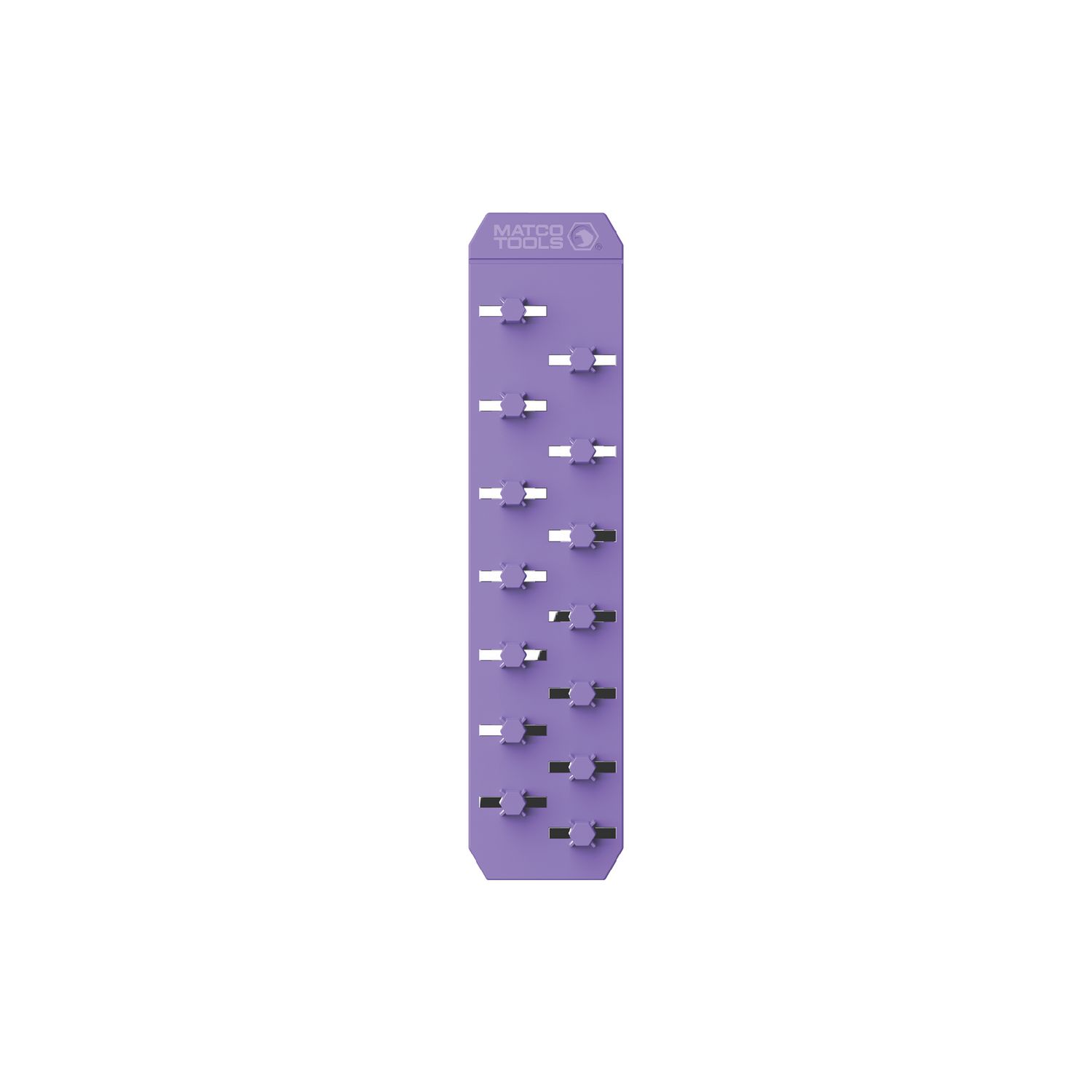 MAGNETIC 1/2 SOCKET RAIL - PURPLE MSR1214P | eBaydiy Tools