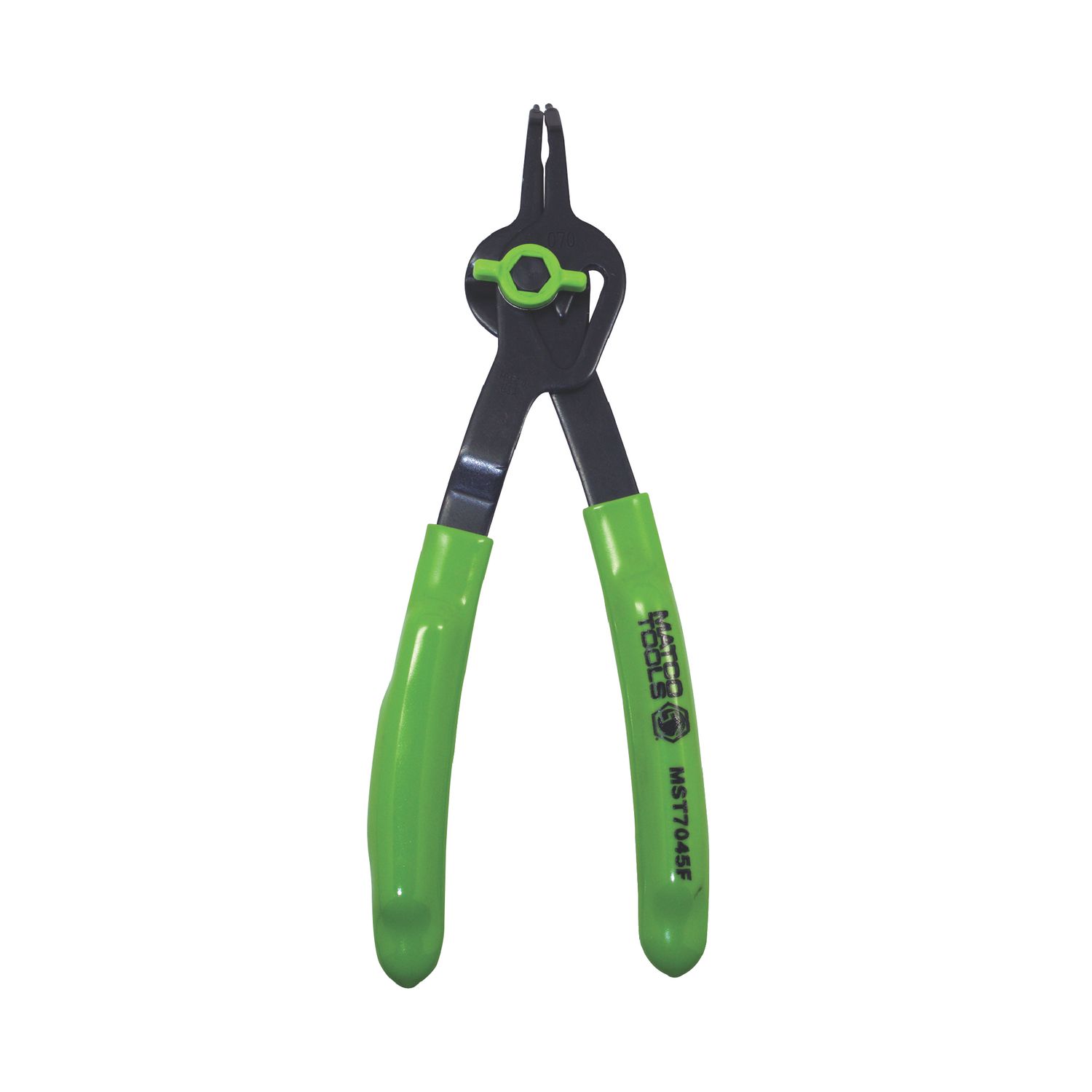 .070 CONVERTIBLE FIXED TIP FLUORESCENT SNAP RING PLIERS - 45° MST7045F | eBaydiy Tools