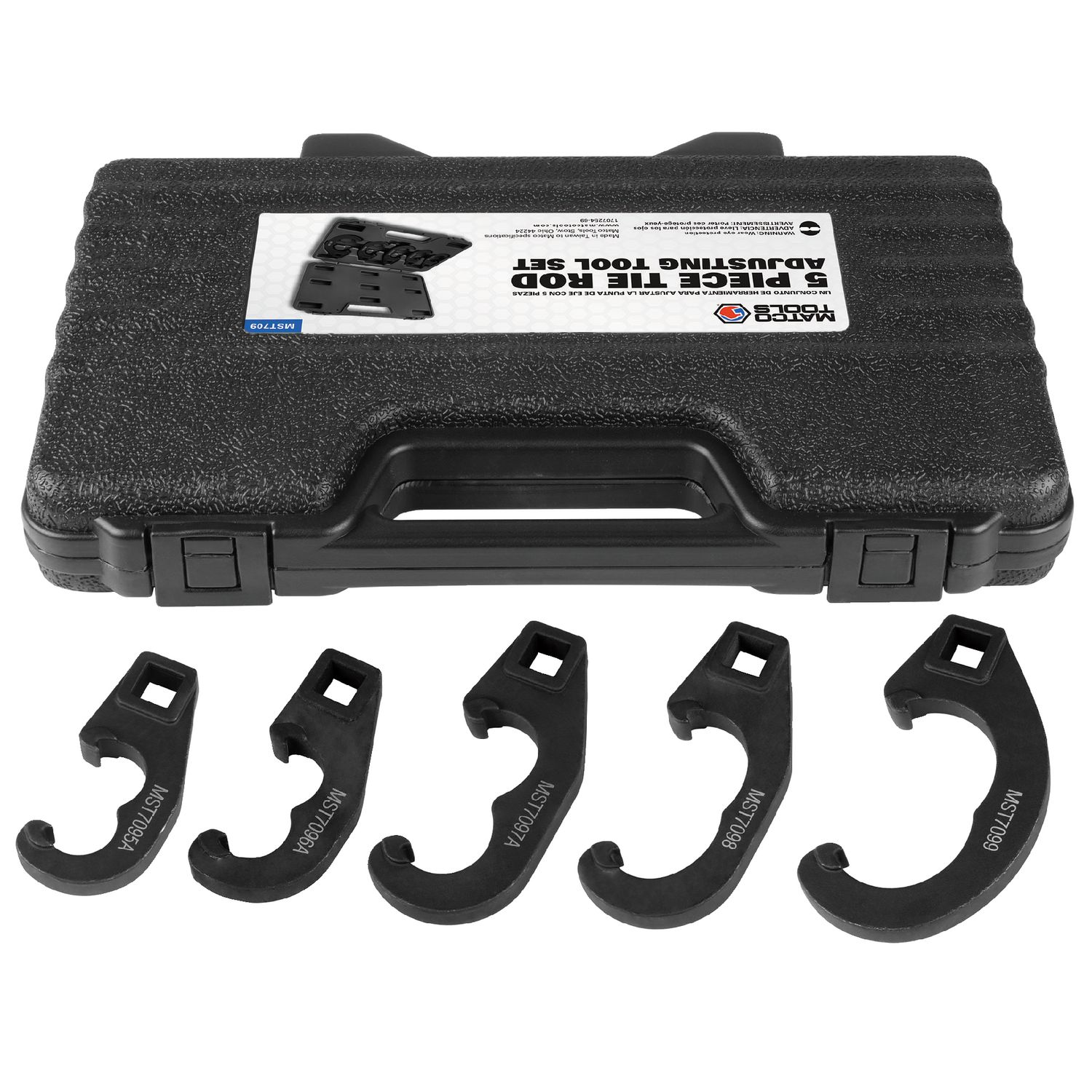 5 PIECE TIE ROD ADJUSTING TOOL SET MST709 | eBaydiy Tools