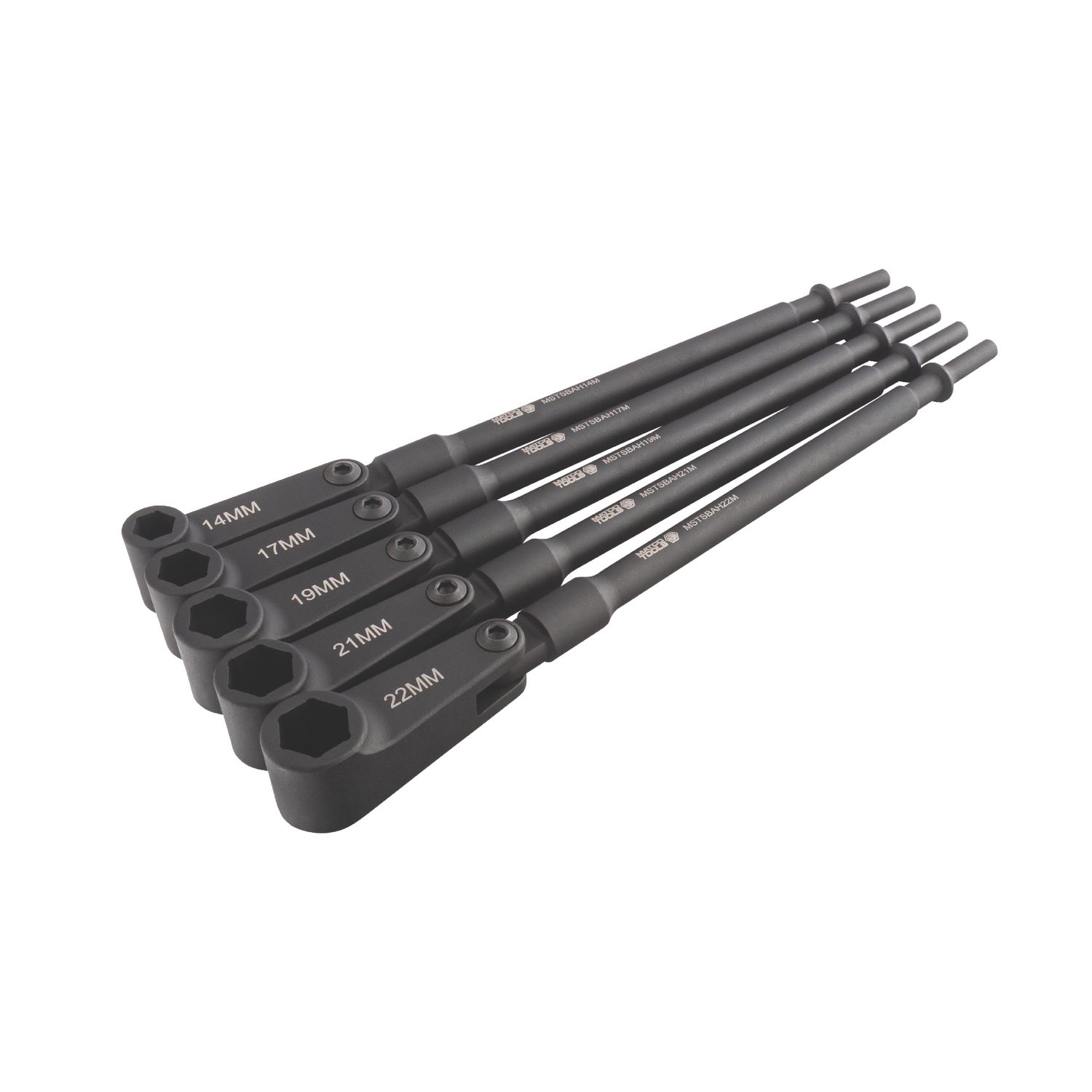 5 PIECE AIR HAMMER SOCKET SLEDGE SET MSTSBAHM5R | eBaydiy Tools - Image 4