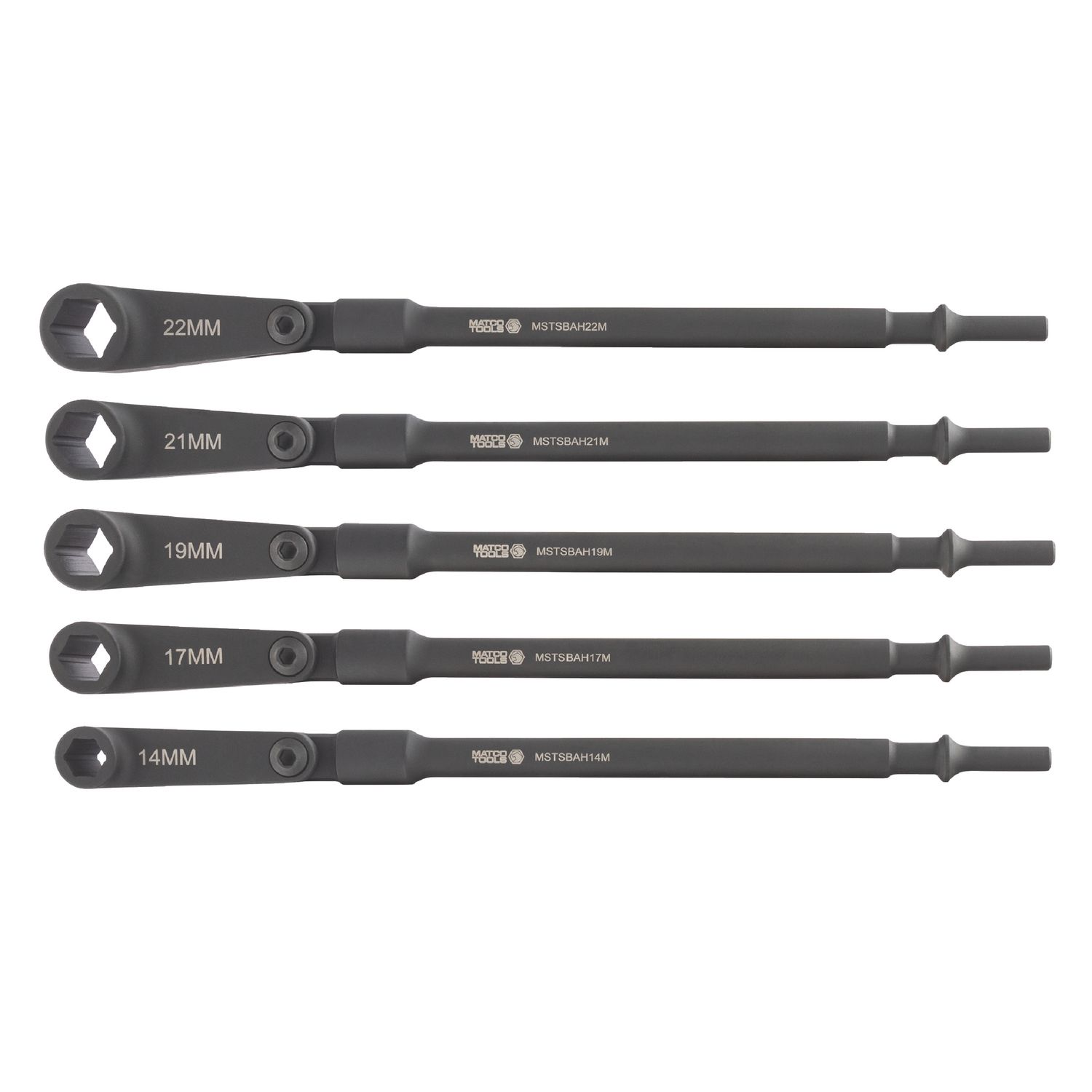 5 PIECE AIR HAMMER SOCKET SLEDGE SET MSTSBAHM5R | eBaydiy Tools