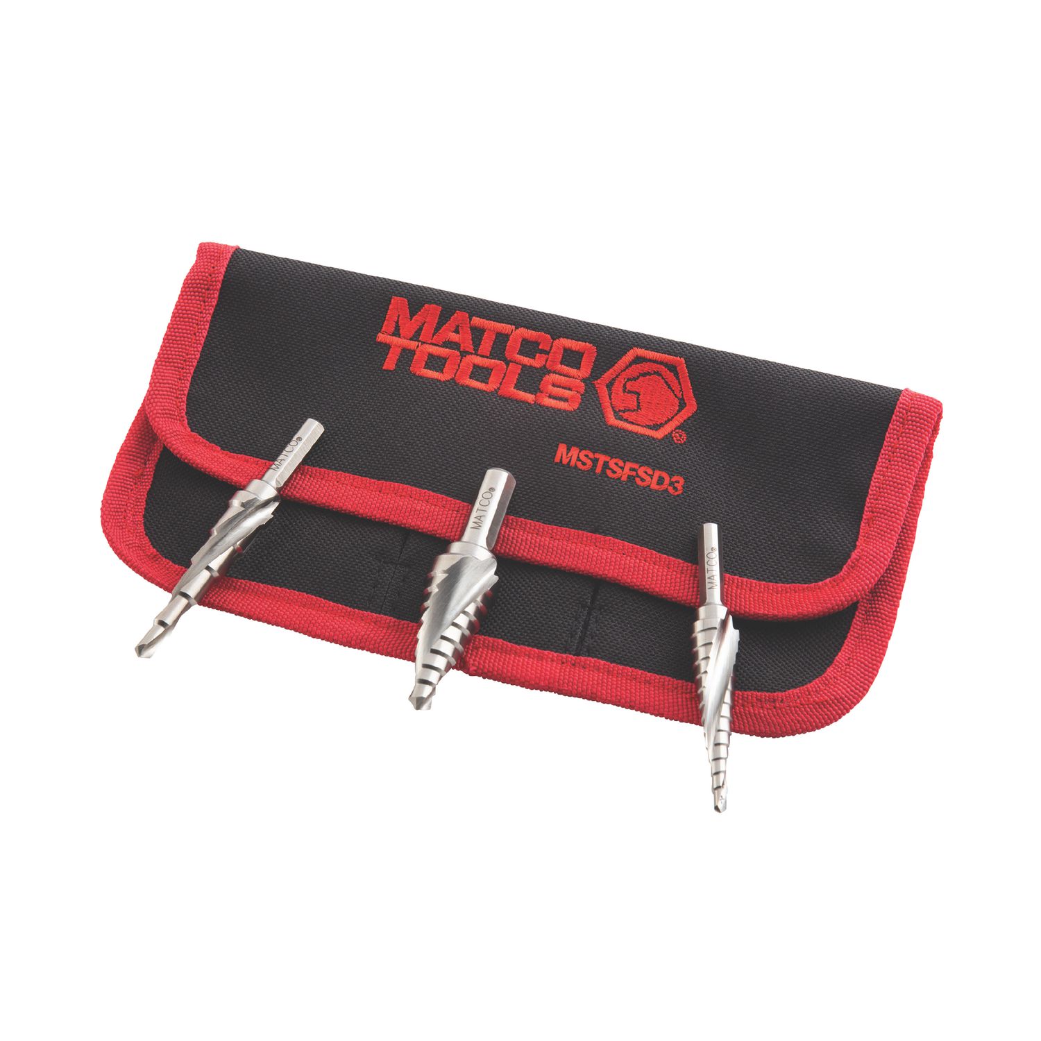 3 PIECE SPIRAL FLUTE STEP DRILL SET MSTSFSD3 | eBaydiy Tools