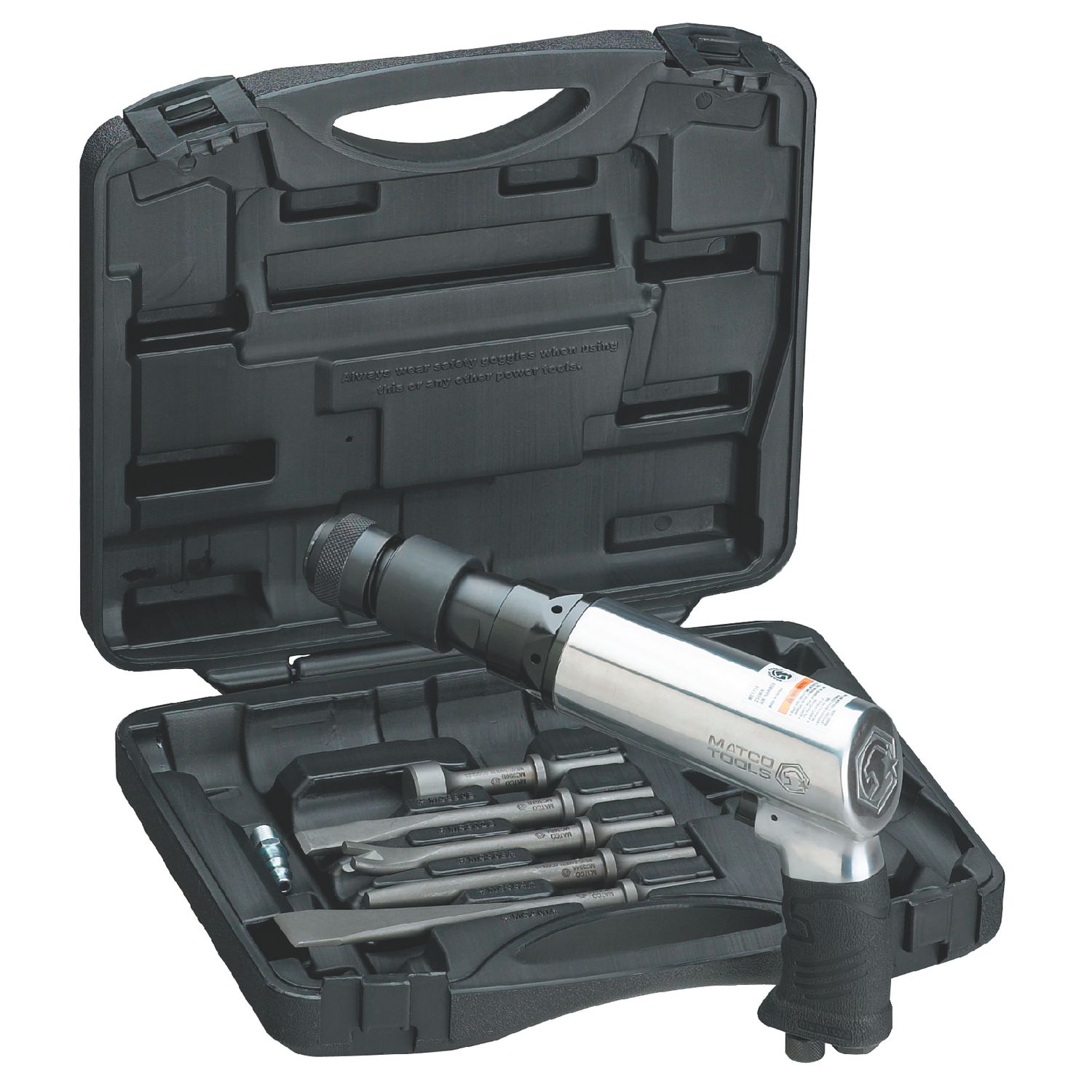 LONG BARREL PNEUMATIC AIR HAMMER KIT MT1724K | eBaydiy Tools