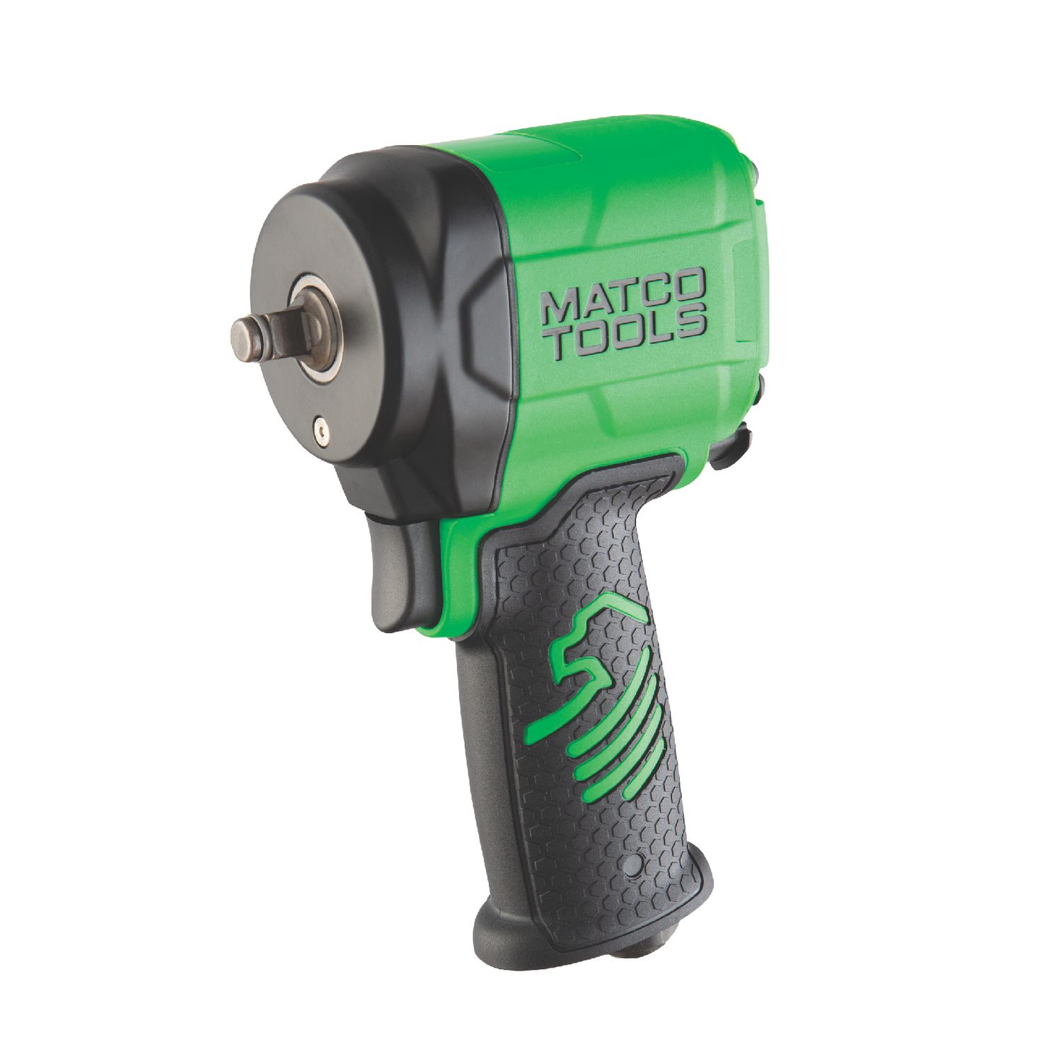 3/8 DRIVE STUBBY PUSH BUTTON PNEUMATIC IMPACT WRENCH - GREEN MT2748G | eBaydiy Tools