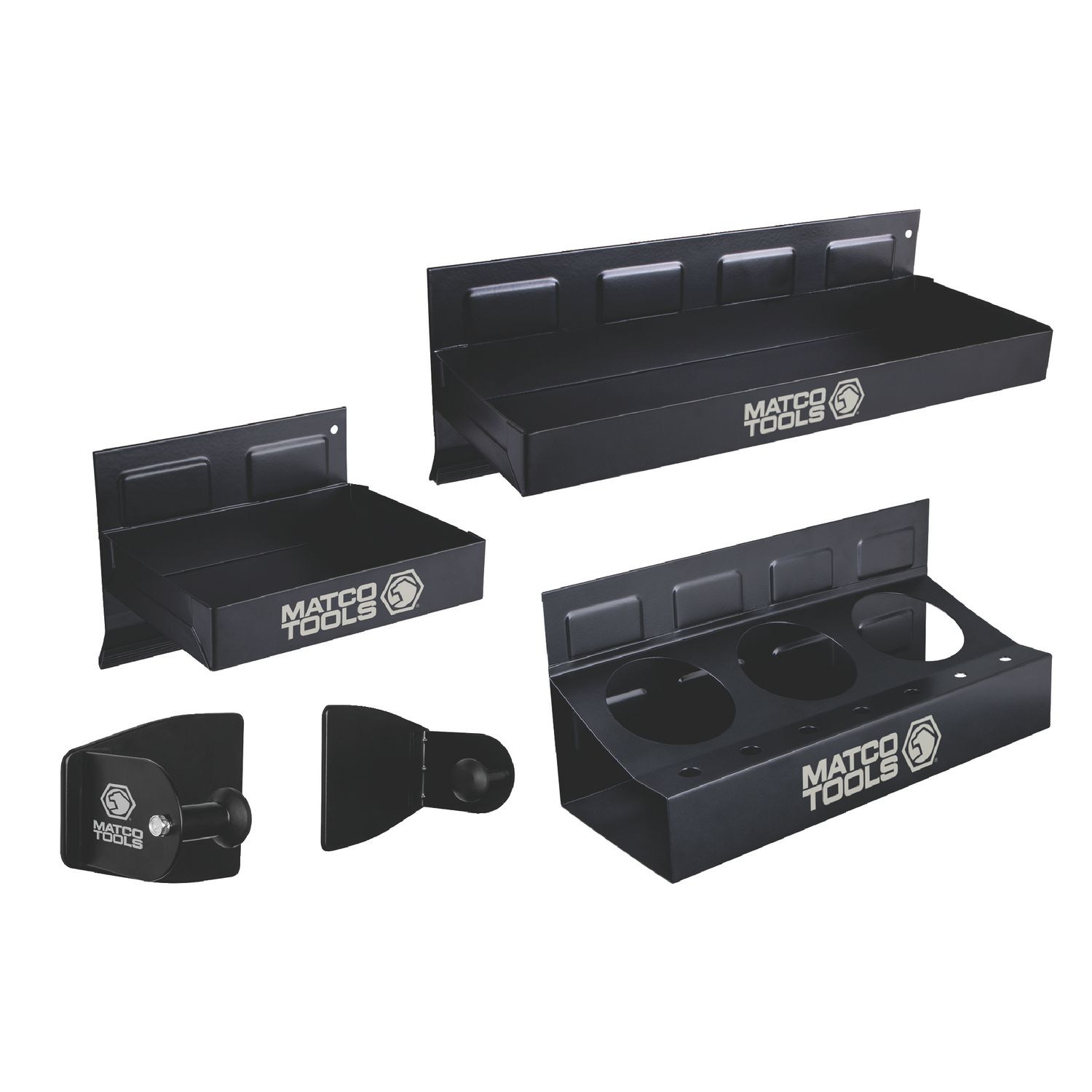 4 PIECE MAGNETIC ORGANIZATION HOLDER SET - BLACK MTBOS | eBaydiy Tools