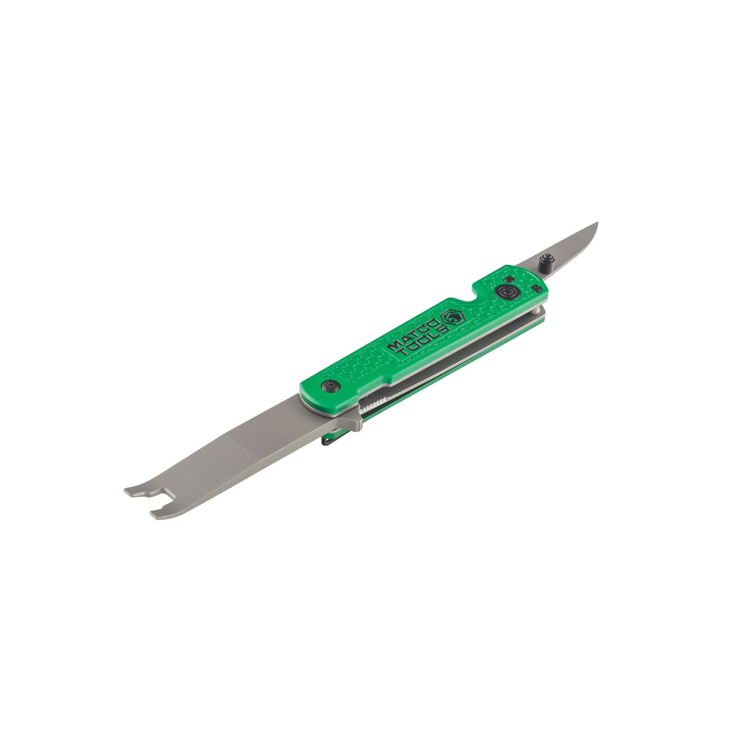 EVERYDAY CARRY FOLDING CLIP LIFTER WITH KNIFE - GREEN MTCCLIPKNFG | eBaydiy Tools