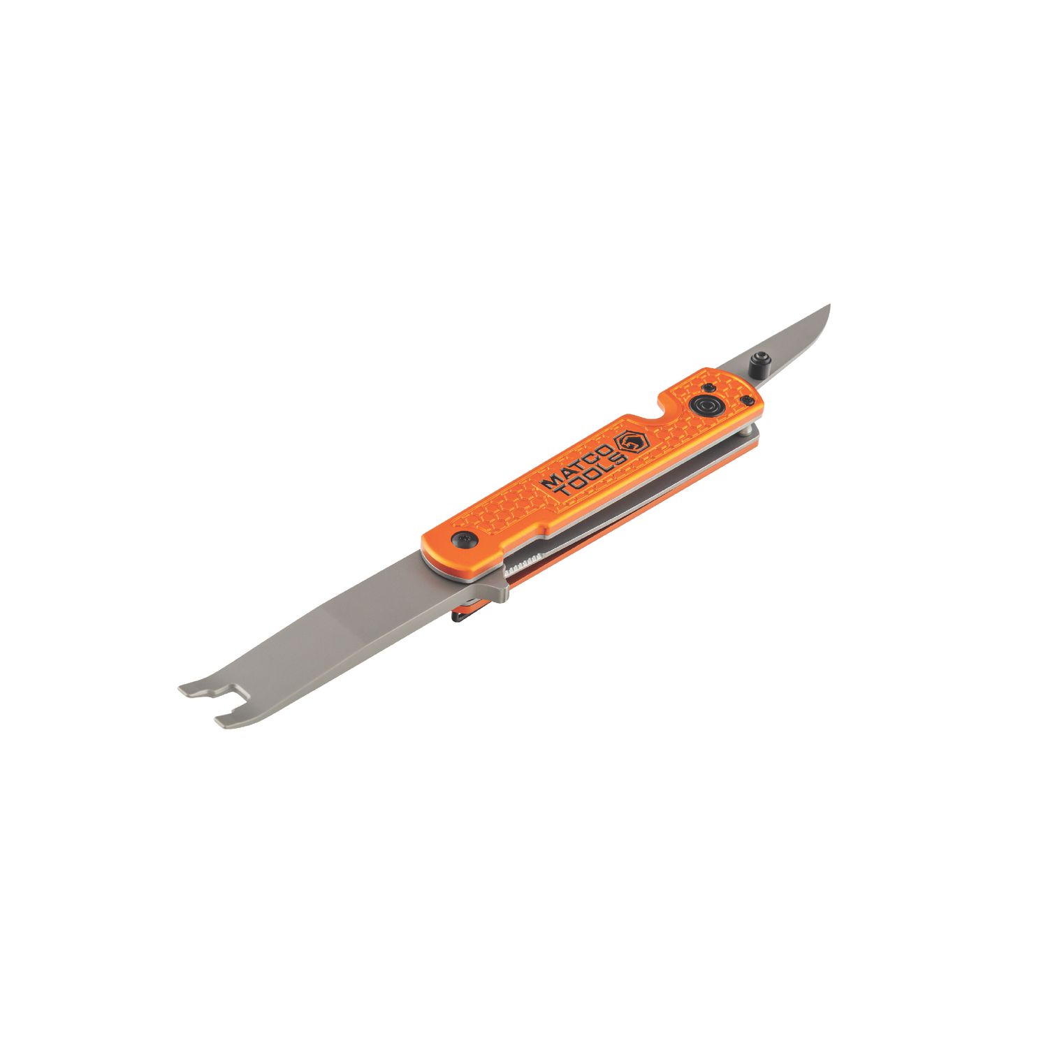 EVERYDAY CARRY FOLDING CLIP LIFTER WITH KNIFE - ORANGE MTCCLIPKNFM | eBaydiy Tools