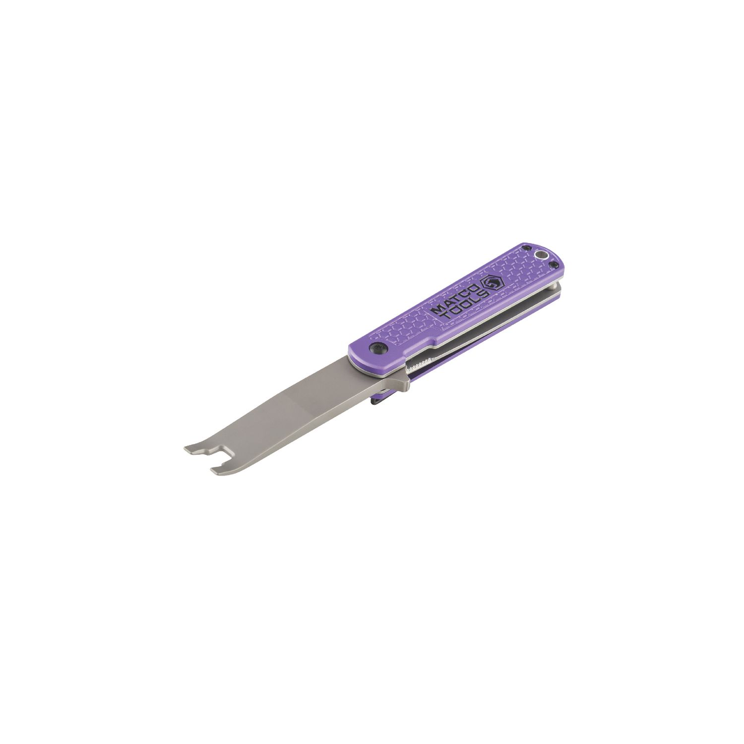 EVERYDAY CARRY FOLDING CLIP LIFTER WITH ALUMINUM HANDLE - PURPLE MTCEDCCLPB | eBaydiy Tools