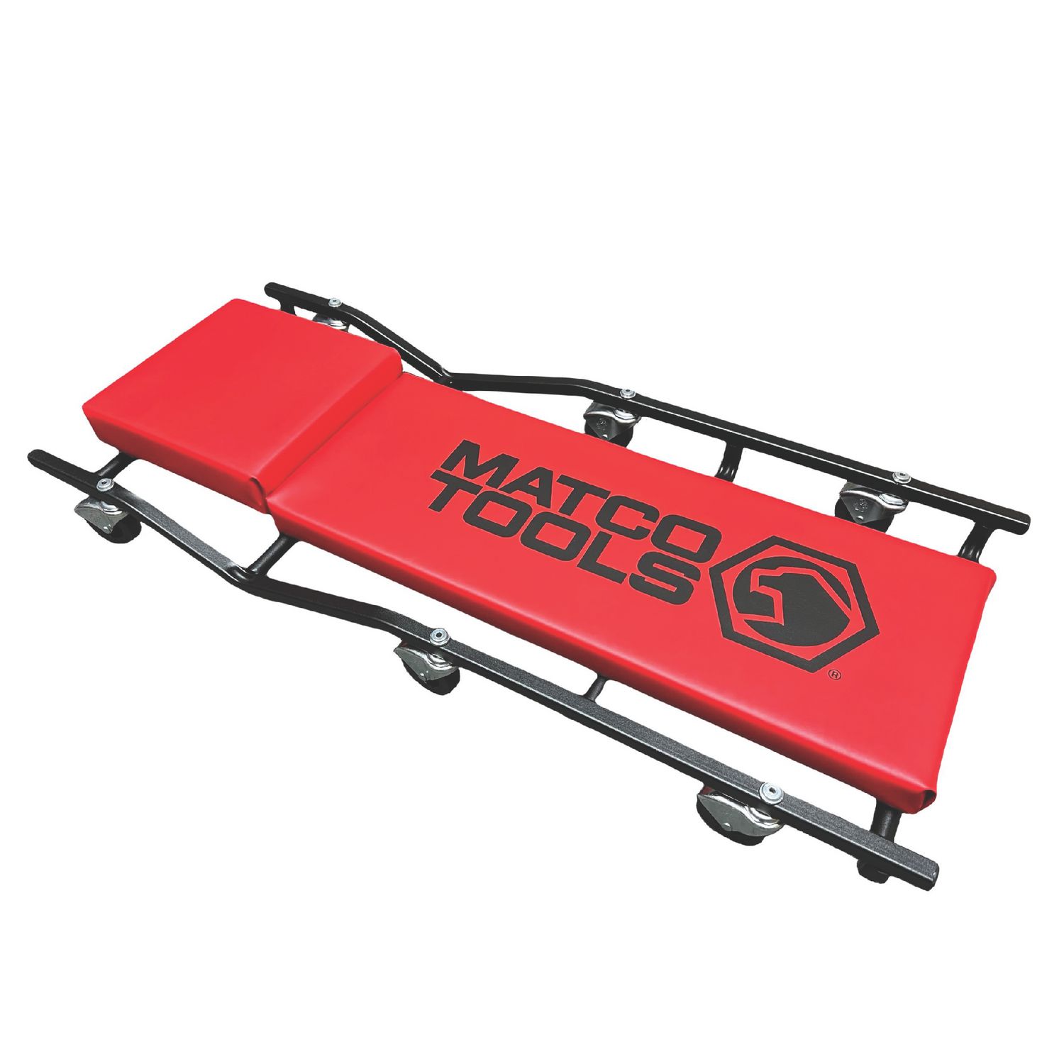 40 ADJUSTABLE HEADREST CREEPER - RED MTCV6ADJ | eBaydiy Tools