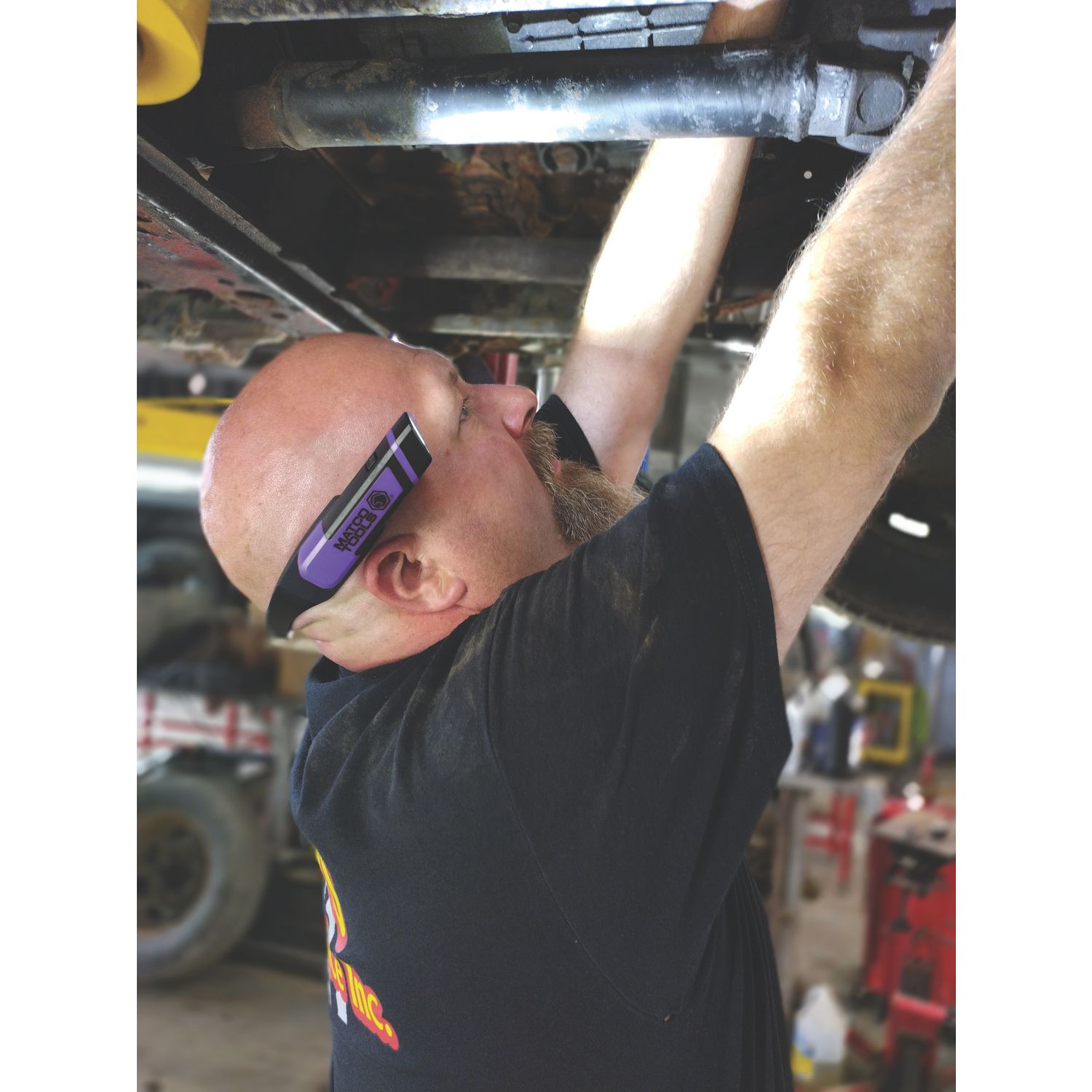 600 LUMEN RECHARGEABLE NECK LIGHT - PURPLE MWL600P | eBaydiy Tools - Image 3