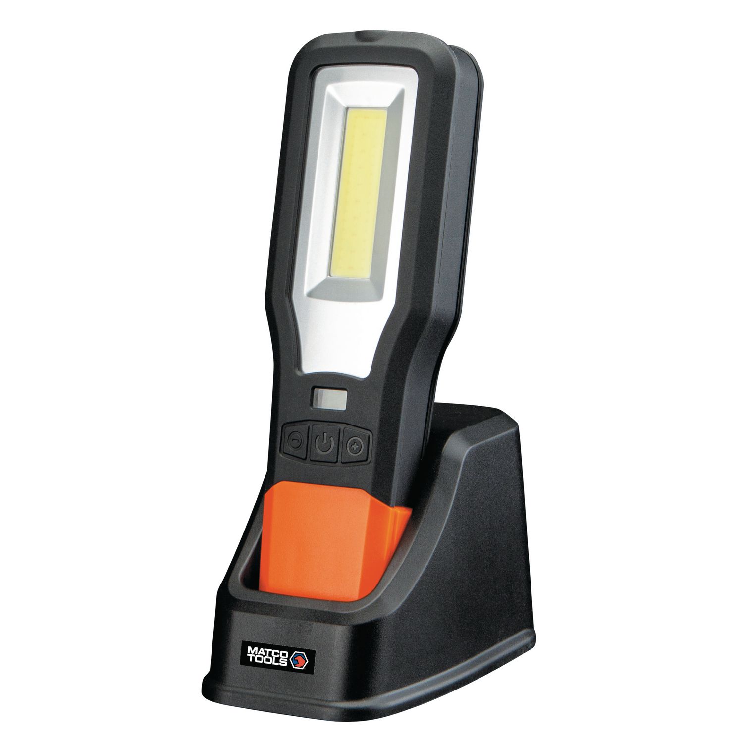 10W COB 360° SWIVEL RECHARGEABLE WORKLIGHT WITH UV LIGHT-ORANGE MWLHHUV | eBaydiy Tools