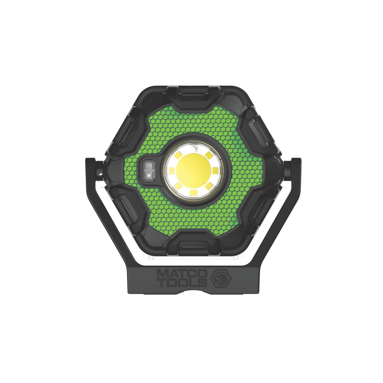 1,000 LUMEN MINI HANDHELD RECHARGEABLE FLOODLIGHT WITH HUMAN BODY SENSOR- GREEN MWLMFLG3 | eBaydiy Tools