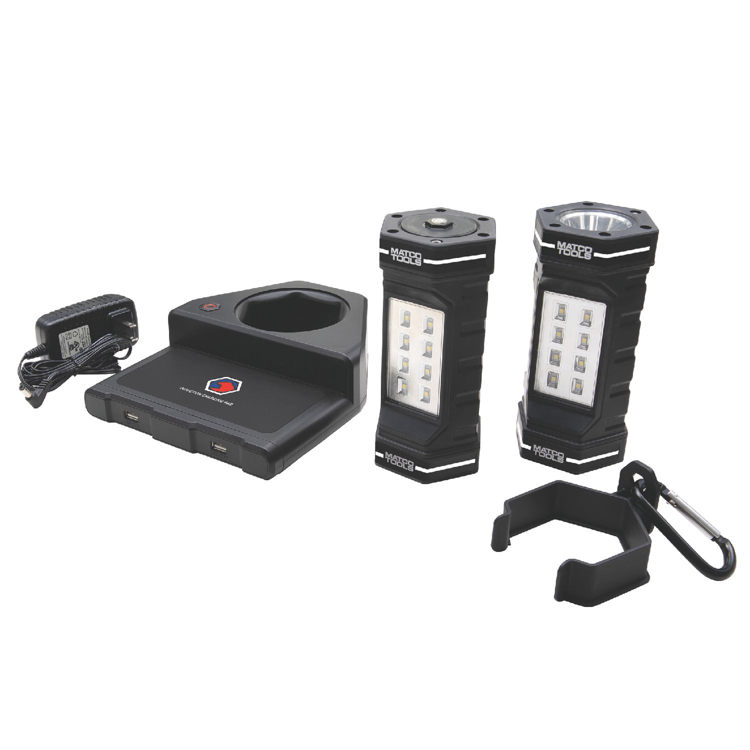 TWIN LIGHT WORK LIGHT WITH INDUCTION CHARGING PAD MWLTL | eBaydiy Tools