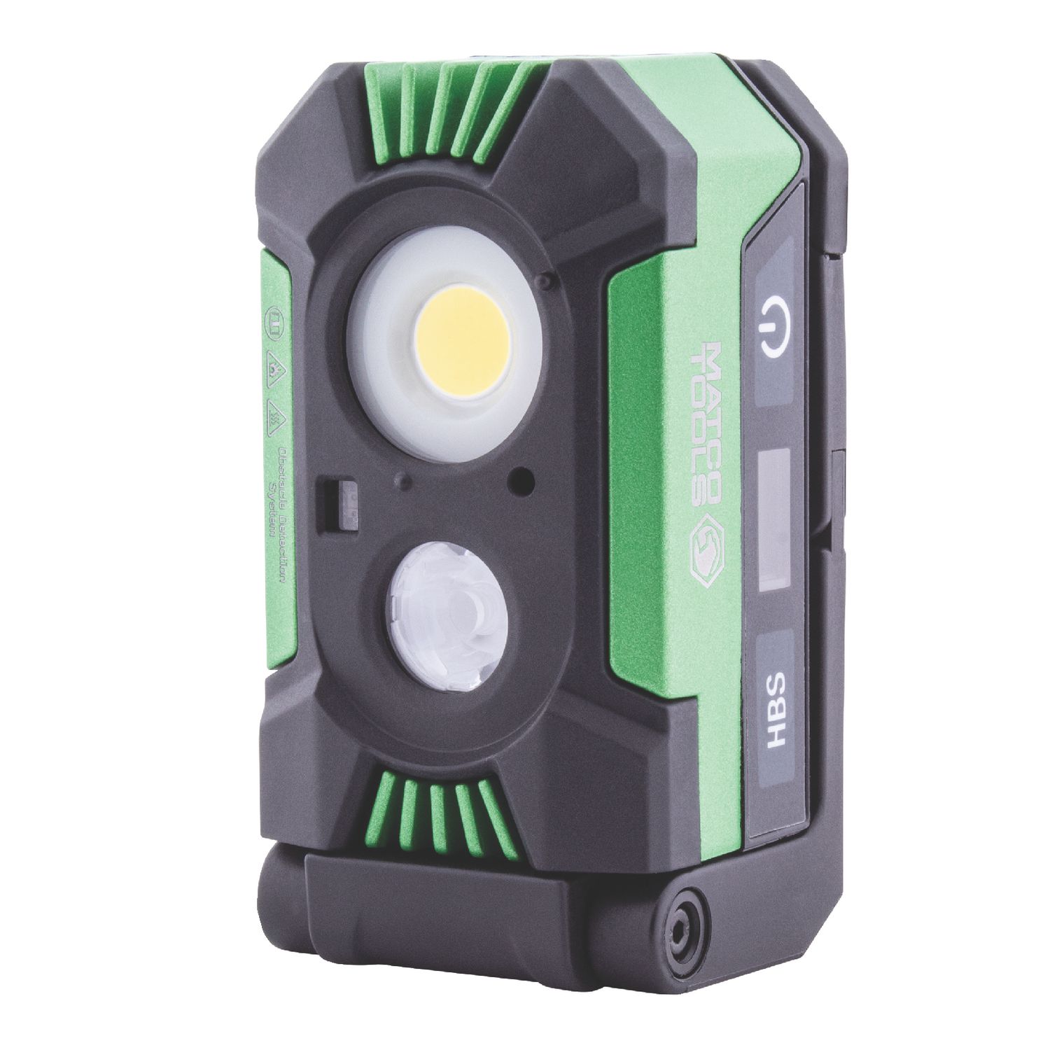 MATCO 1,500 LUMEN FLOOD AND SPOTLIGHT WITH HUMAN BODY SENSOR (HBS) - GREEN MWLZFG | eBaydiy Tools