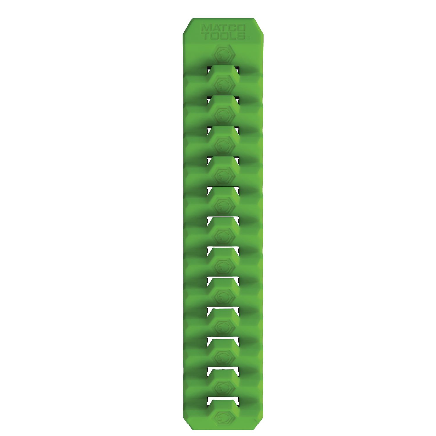 12 SLOT MAGNETIC WRENCH RACK - GREEN MWR12G | eBaydiy Tools