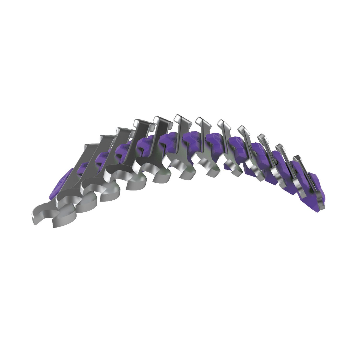 12 SLOT MAGNETIC WRENCH RACK - PURPLE MWR12P | eBaydiy Tools - Image 3