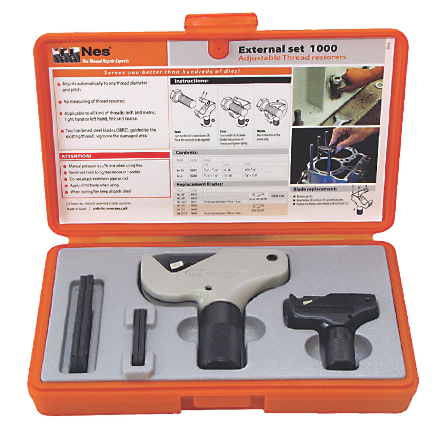 2 PIECE EXTERNAL THREAD REPAIR 5/32 - 1-1/2 NES1000 | eBaydiy Tools