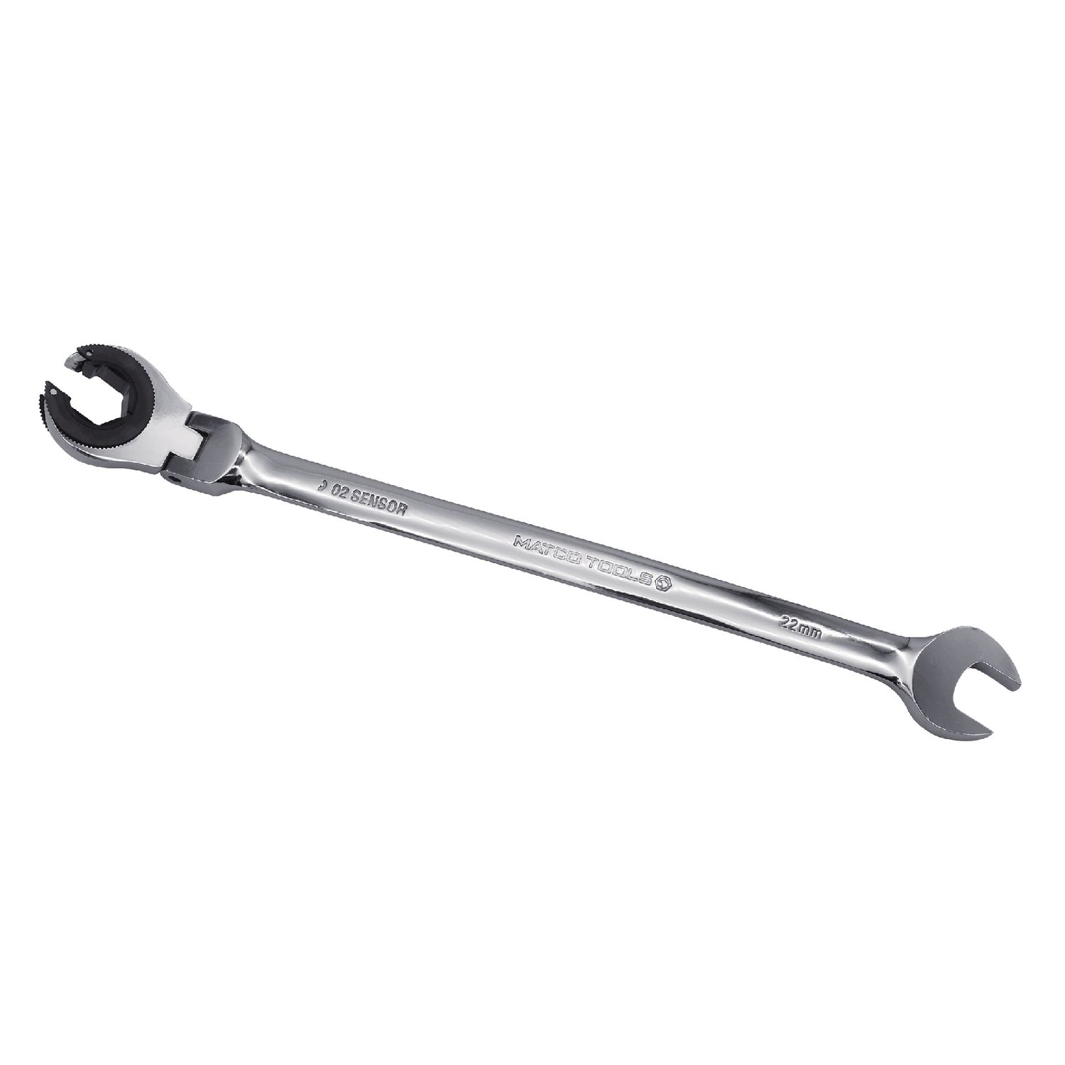 22MM EXTRA-LONG 16 FLEX-HEAD RATCHETING OXYGEN SENSOR WRENCH O2SR16 | eBaydiy Tools