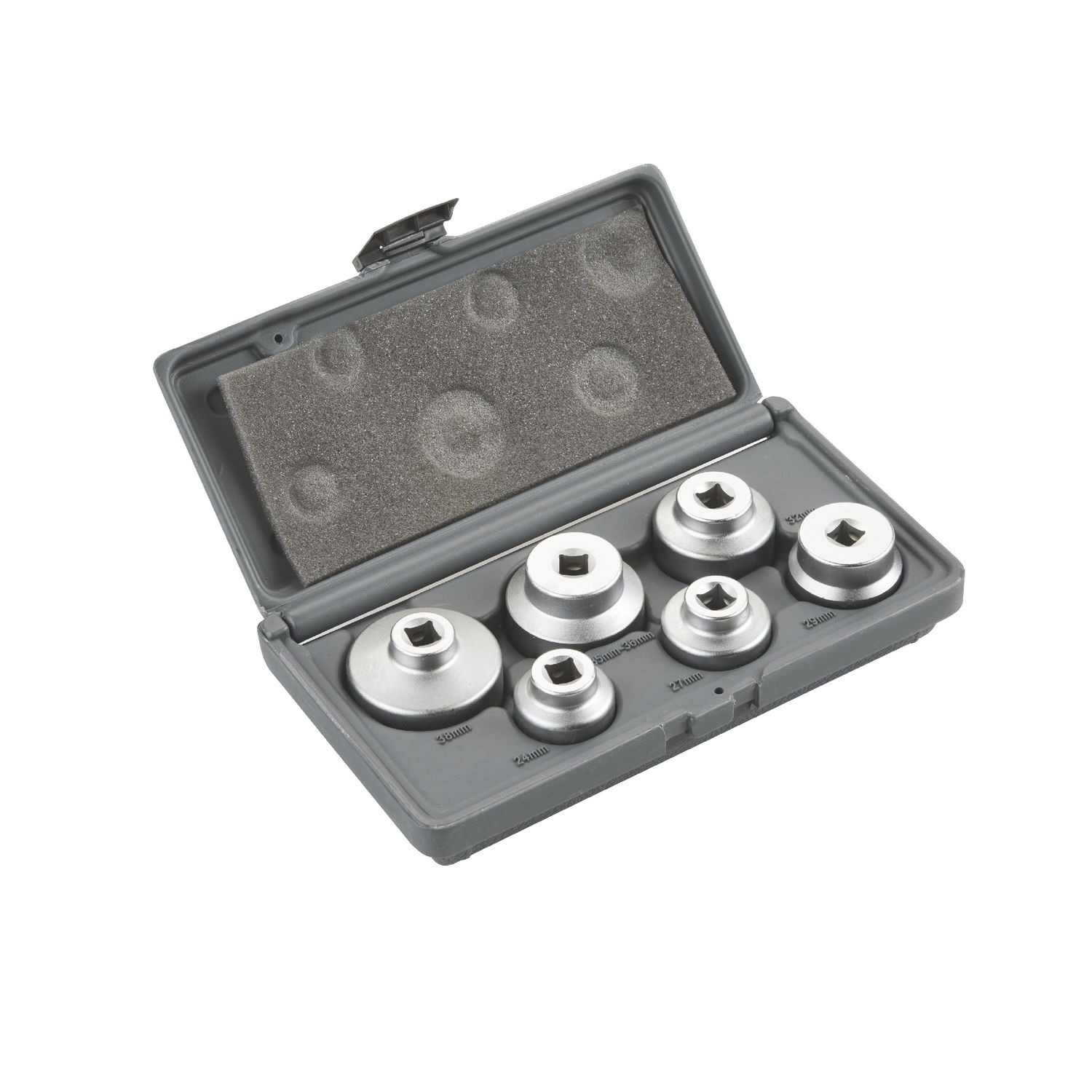 6 PIECE OIL FILTER SOCKET SET OFSR60 | eBaydiy Tools - Image 2