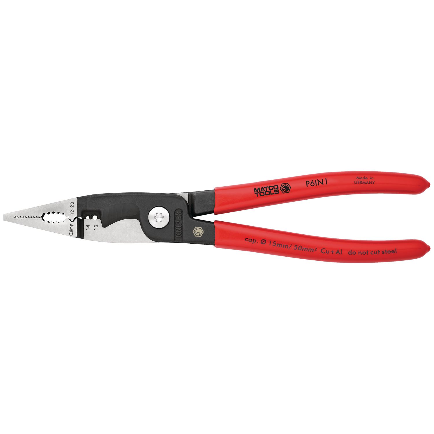 INSTALLATION PLIERS 12,14 AWG P6IN1 | eBaydiy Tools