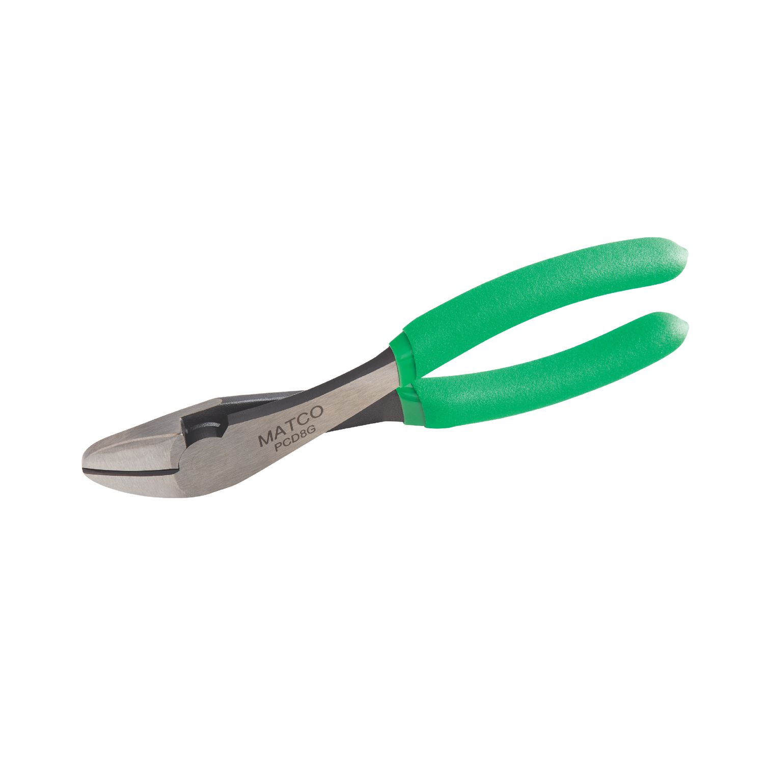8 CURVED DIAGONAL CUTTING PLIERS - GREEN PCD8G | eBaydiy Tools