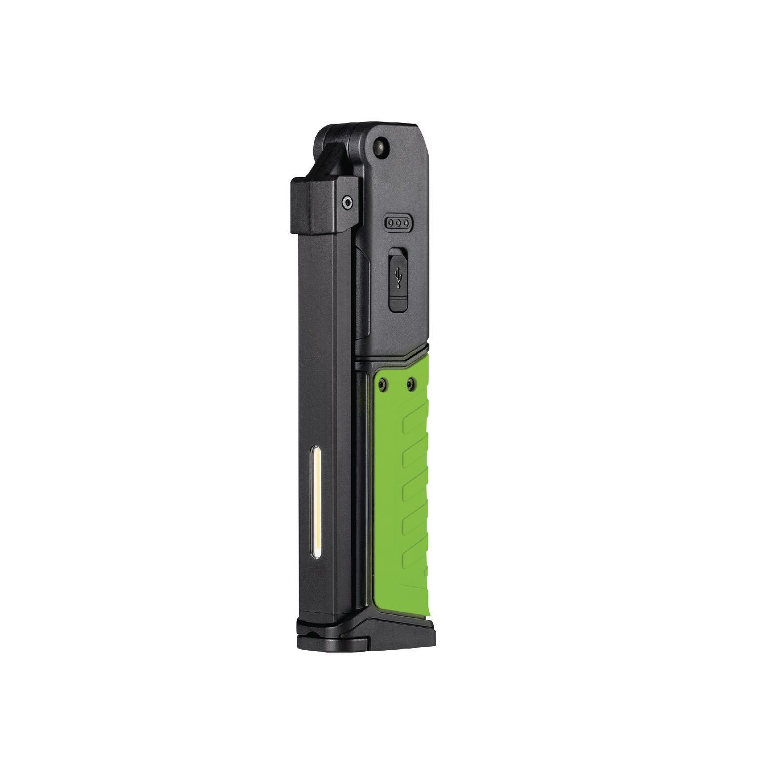 PRO-CHARGE 880 LUMENS, WIRELESS RECHARGEABLE FOLDING LIGHT - GREEN PCFOLDG | eBaydiy Tools