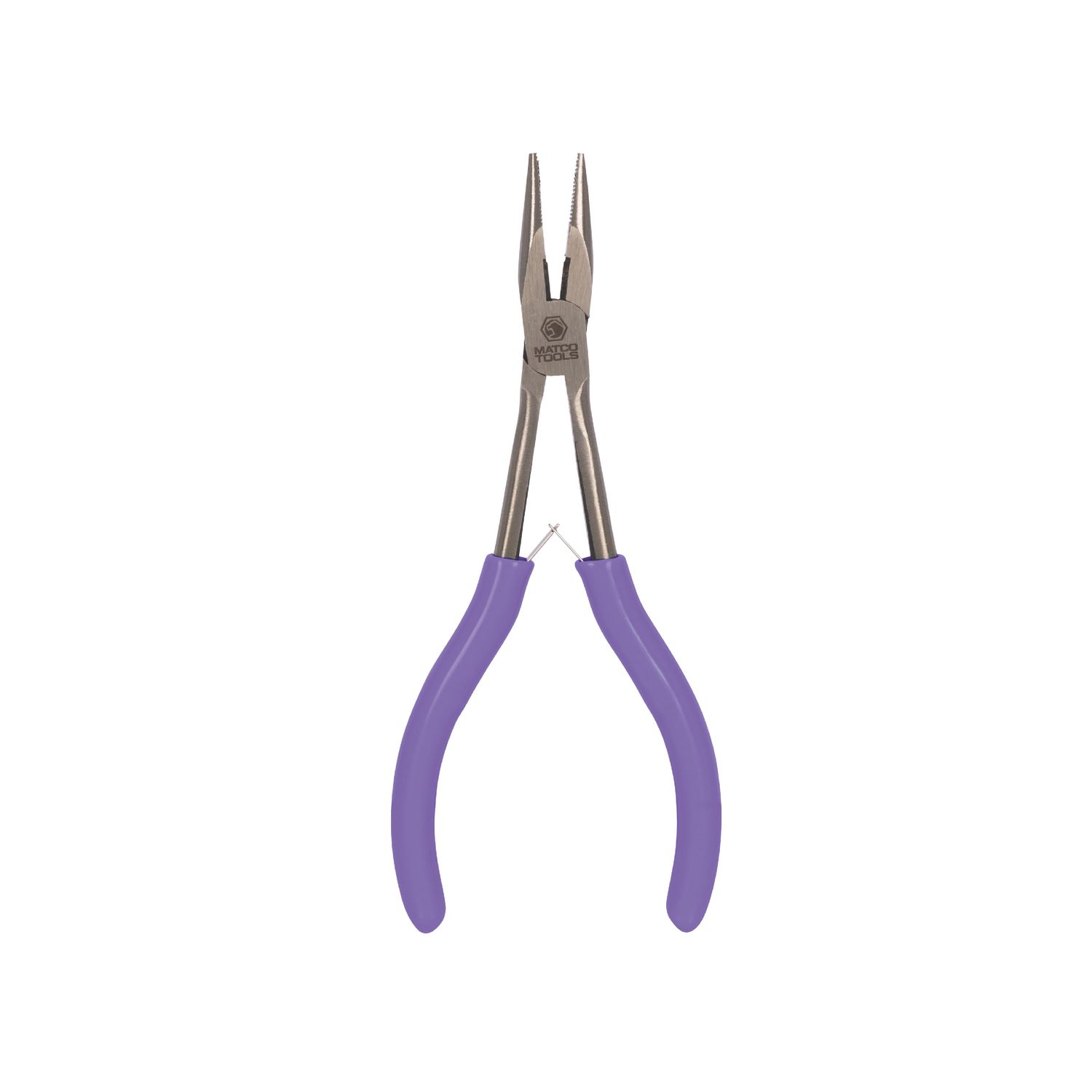 MINI LONG REACH LONG NOSE PLIERS WITH CUTTER - PURPLE PMLRNC6P | eBaydiy Tools