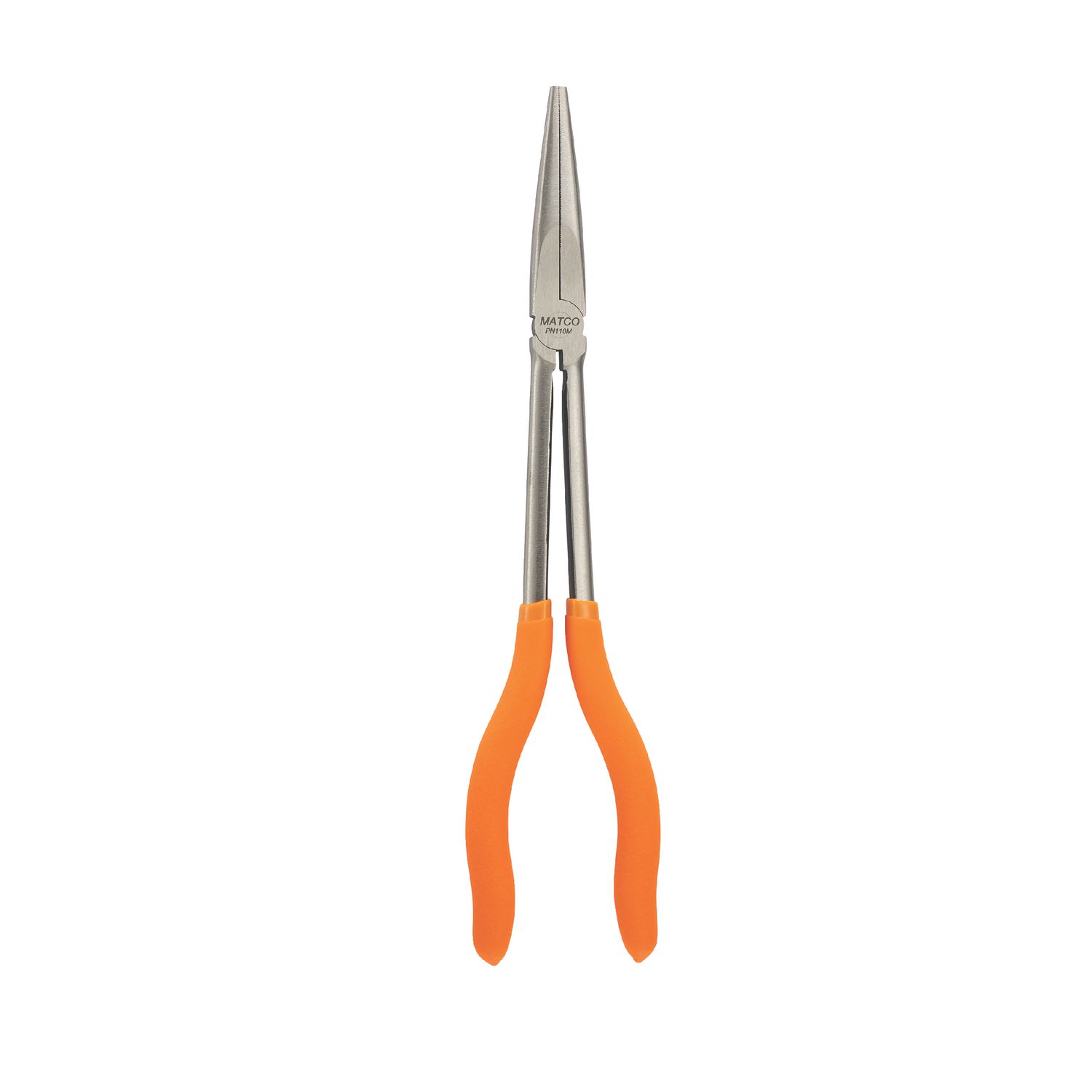 11 EXTRA LONG STRIAGHT NEEDLE NOSE PLIER - ORANGE PN110M | eBaydiy Tools