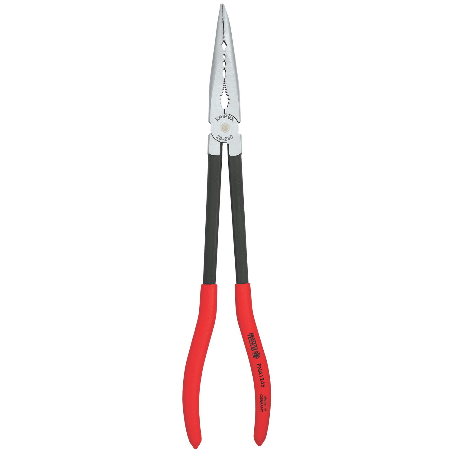 KNIPEX LONG REACH LONG NOSE PLIER - BENT 45-DEGREE PNA1245 | eBaydiy Tools