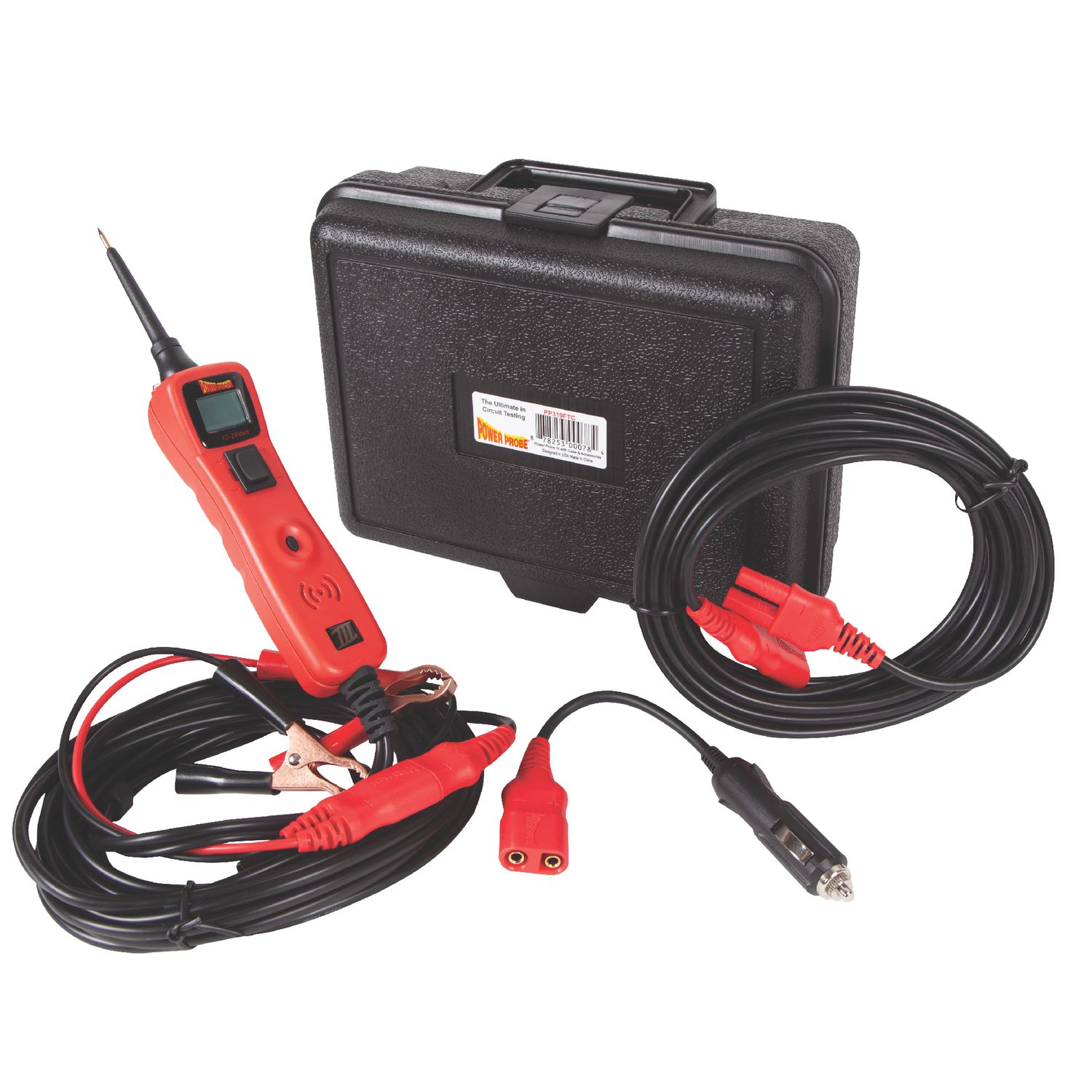 POWER PROBE 3 WITH CASE AND ACCESSORIES - RED PP319FTC | eBaydiy Tools