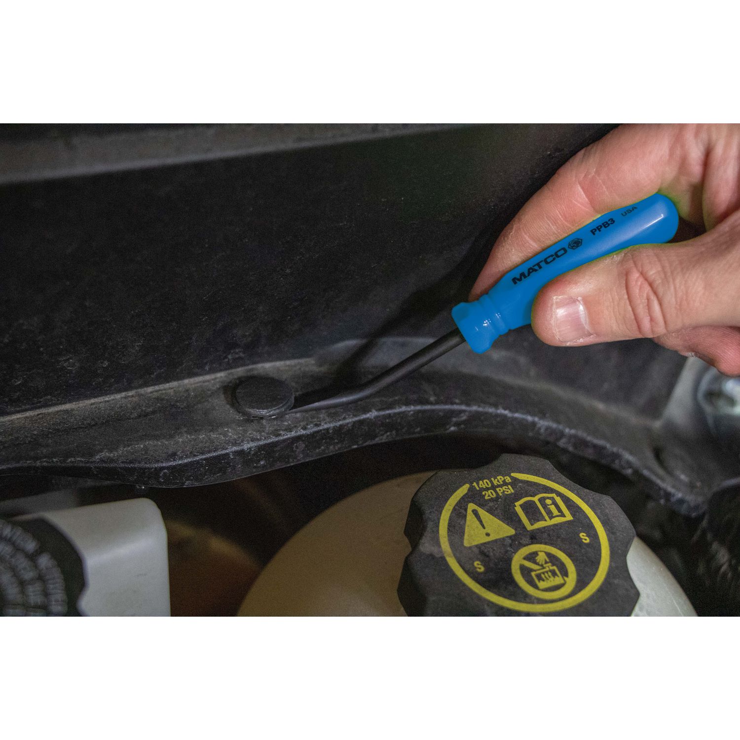 3 PIECE POCKET PRY BAR SET - BLUE PPB3K | eBaydiy Tools - Image 2