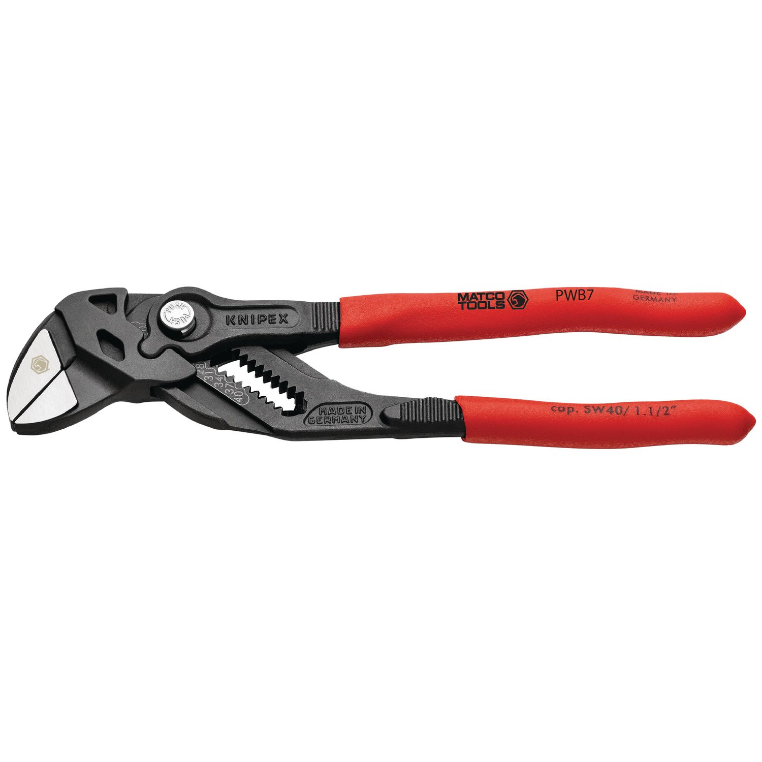PLIERS WRENCH IN BLACK FINISH PWB7 | eBaydiy Tools