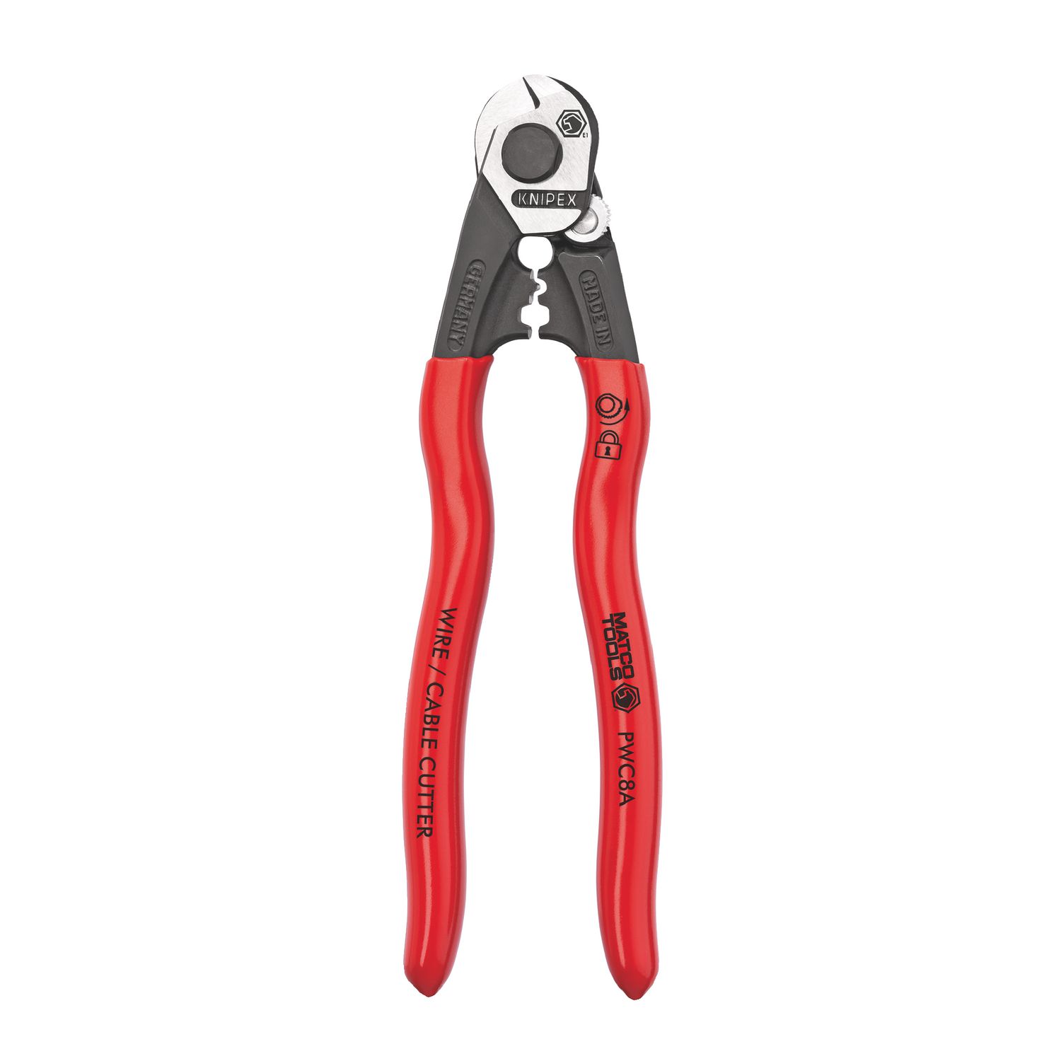 KNIPEX 7-1/2 WIRE/CABLE CUTTER PWC8A | eBaydiy Tools
