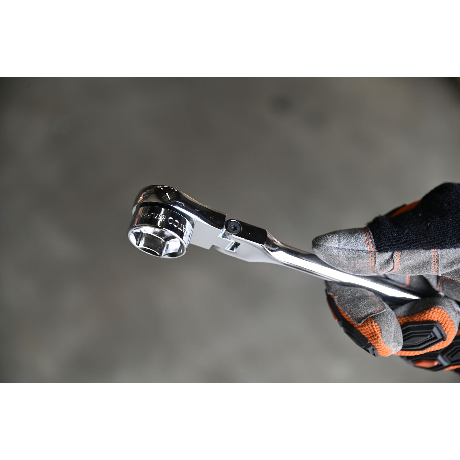 17MM 18-1/2 REVERSIBLE FLEX RATCHETING WRENCH FOR DUAL DRIVE SOCKETS RWFR17M218 | eBaydiy Tools - Image 3