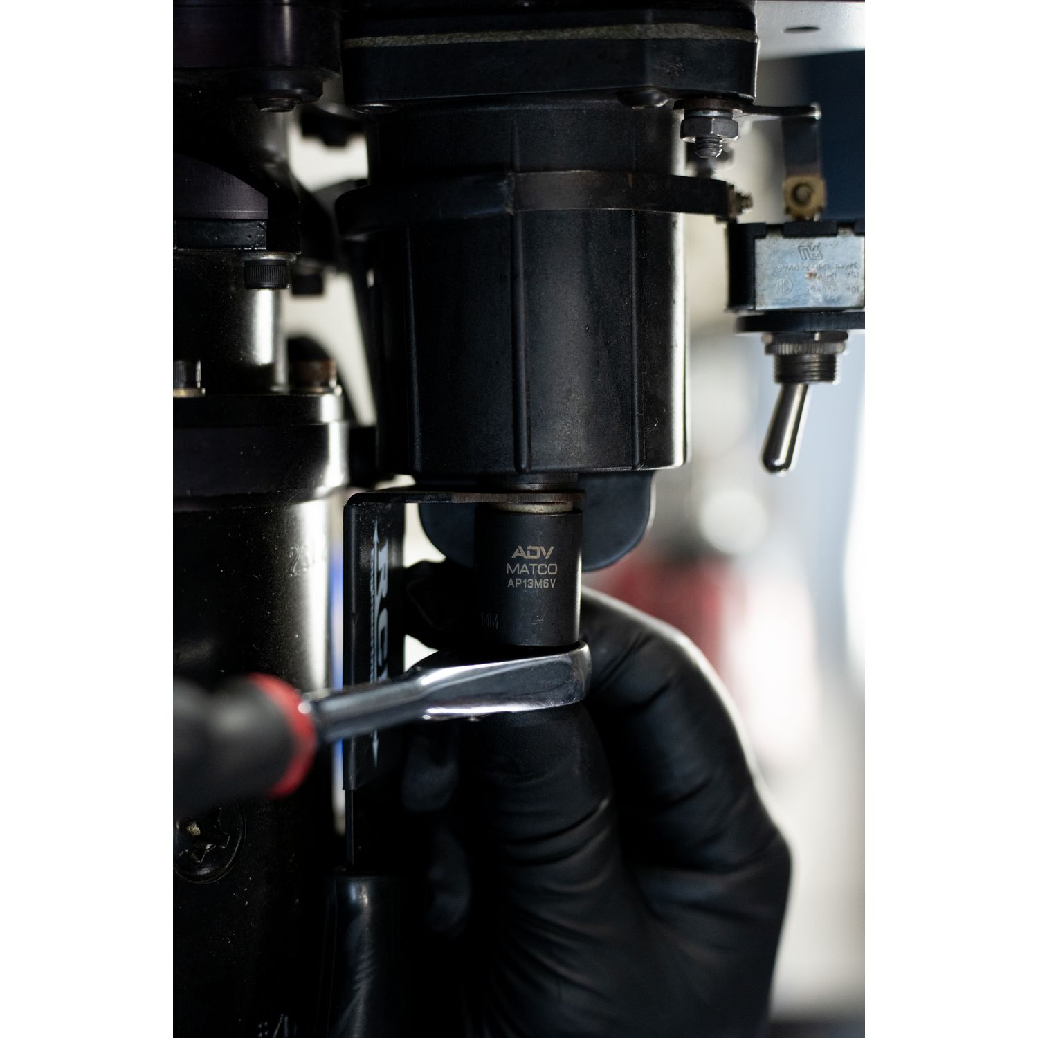 14 PIECE 1/4 DRIVE METRIC 6 POINT ADV IMPACT SOCKET SET SAPM146V | eBaydiy Tools - Image 4