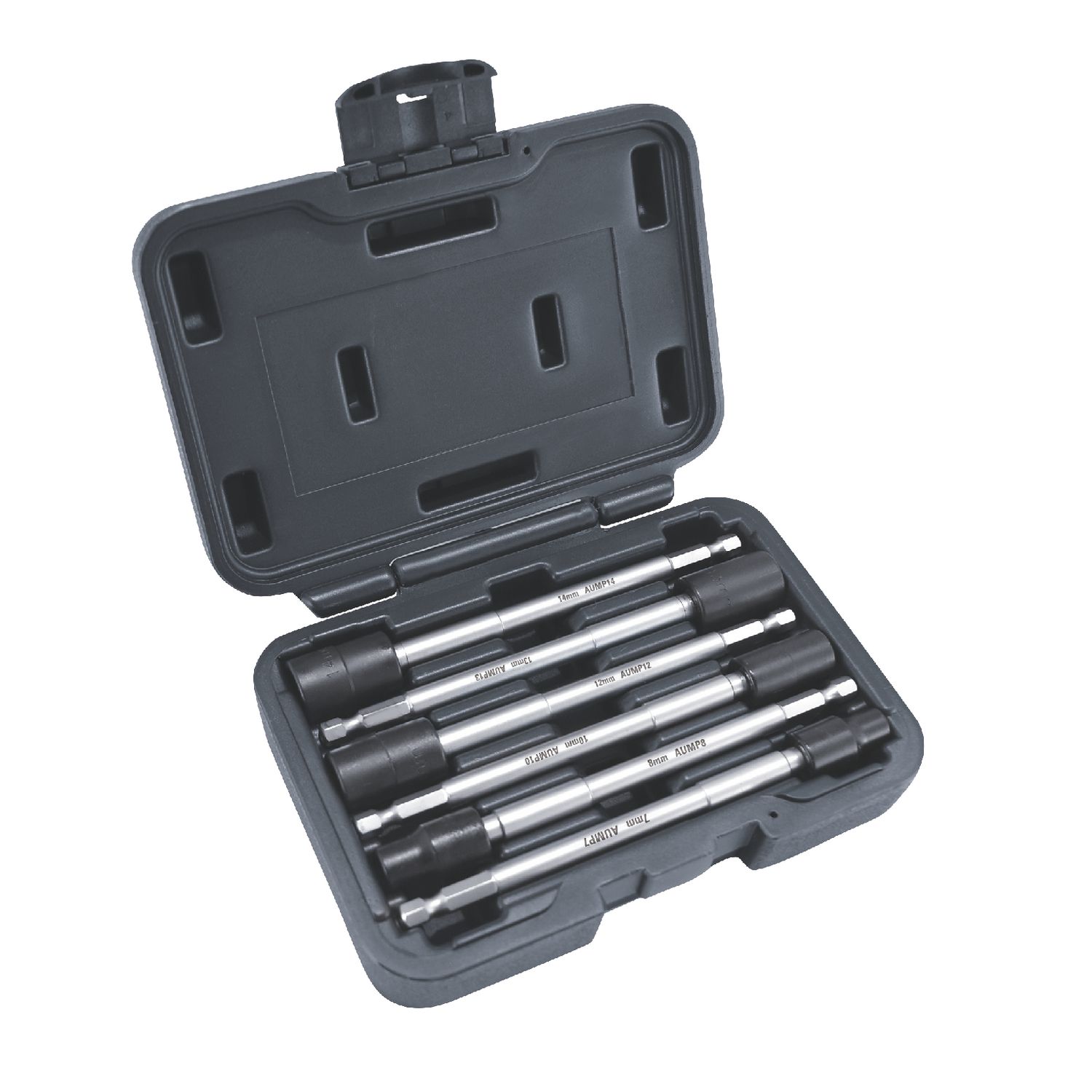 6 PIECE 1/4 HEX SHANK METRIC 12 POINT 6 LONG UNIVERSAL IMPACT DRIVER EXTENSION POWER BIT SET SAUMP6 | eBaydiy Tools