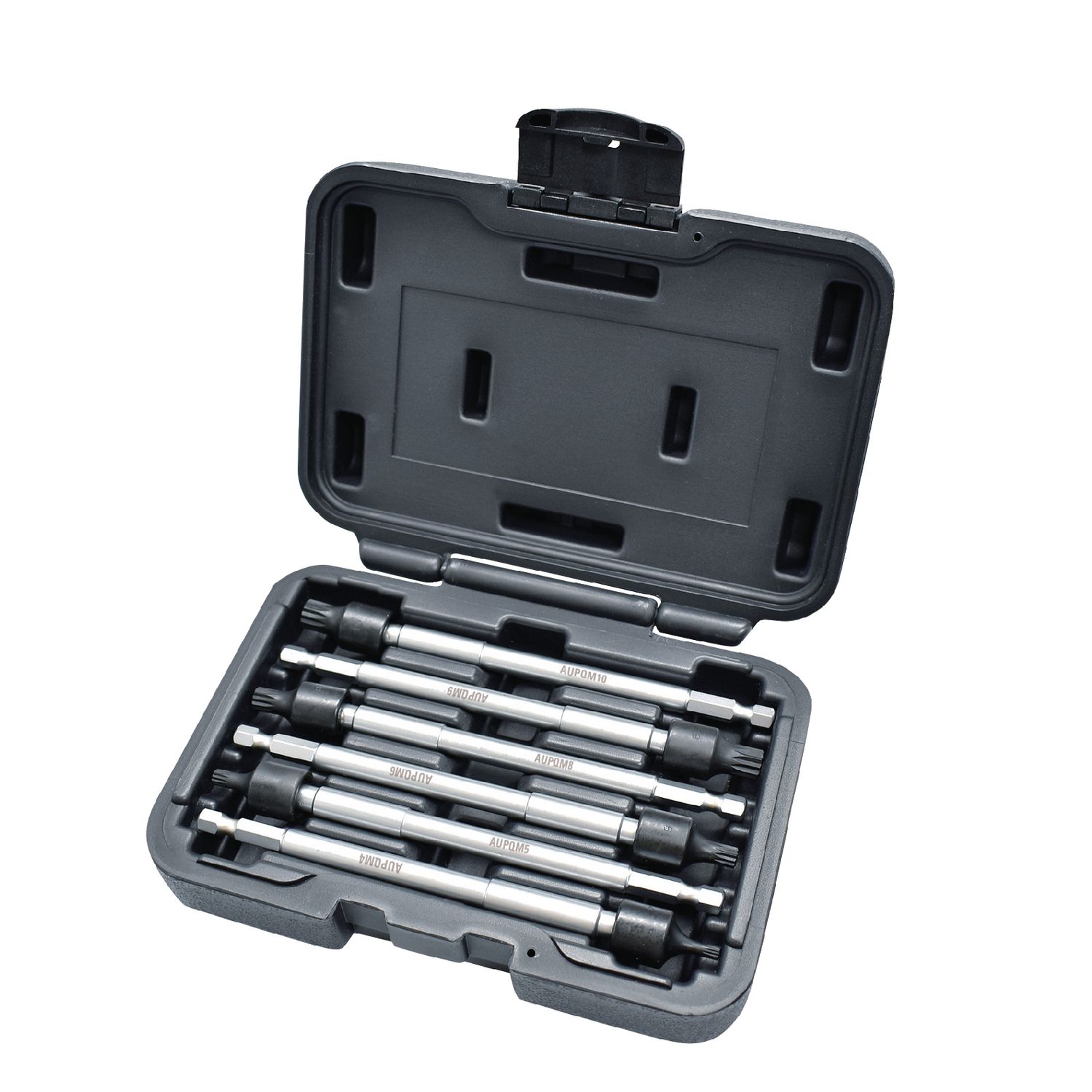 1/4 SHANK 6 PIECE TRIPLE SQUARE UNIVERSAL IMPACT DRIVER 6 LONG EXTENSION POWER BIT SET SAUPQM6 | eBaydiy Tools