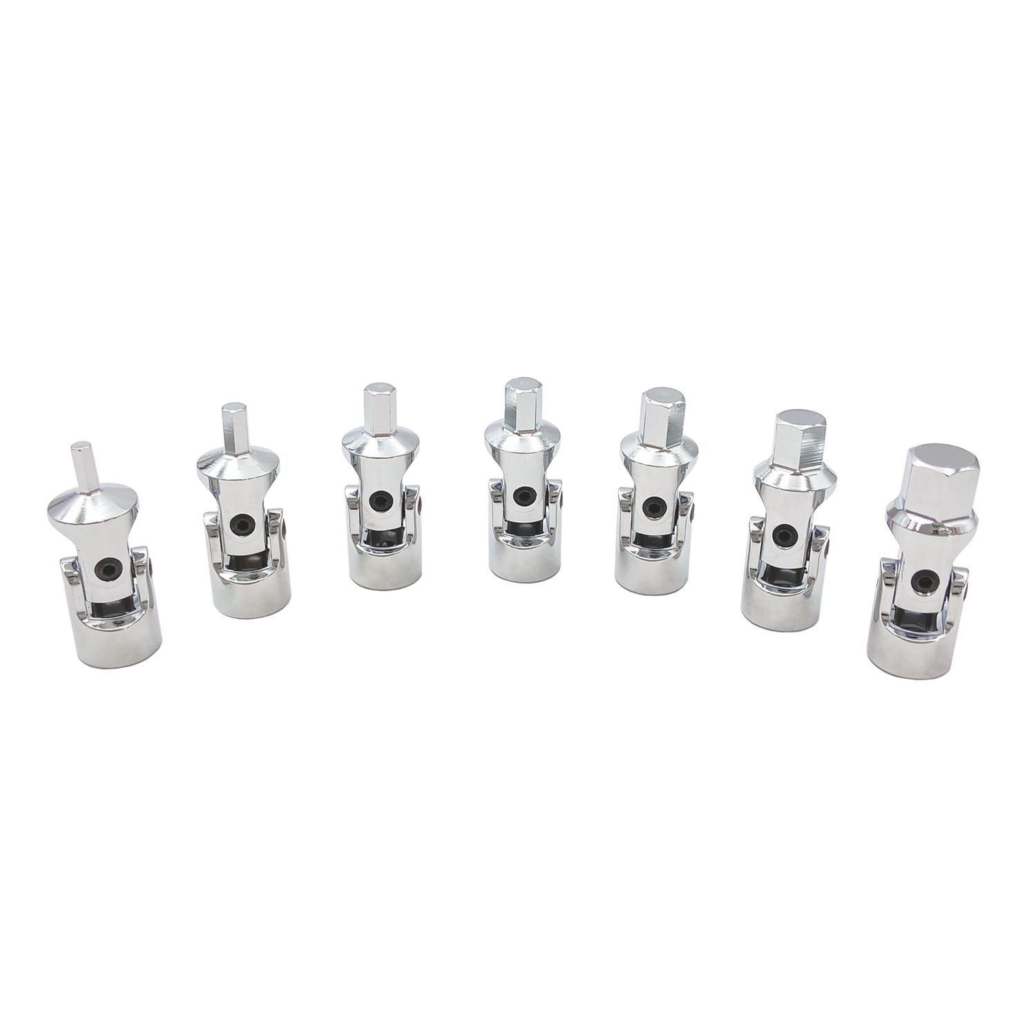 7 PIECE 1/4 DRIVE METRIC STUBBY UNIVERSAL HEX BIT SOCKET SET SAUXYSM7 | eBaydiy Tools