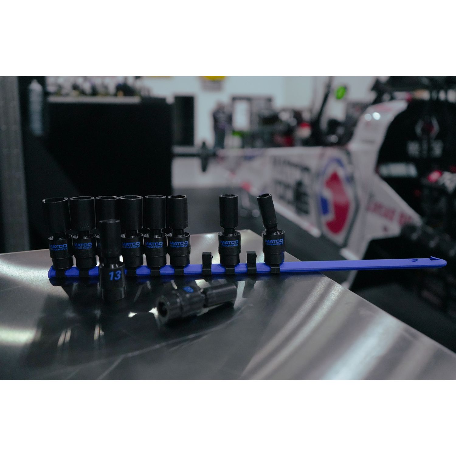 10 PIECE 3/8 DRIVE METRIC 6 POINT TORQUE FORCE DEEP UNIVERSAL IMPACT SOCKET SET SBDUPM106TF | eBaydiy Tools - Image 4