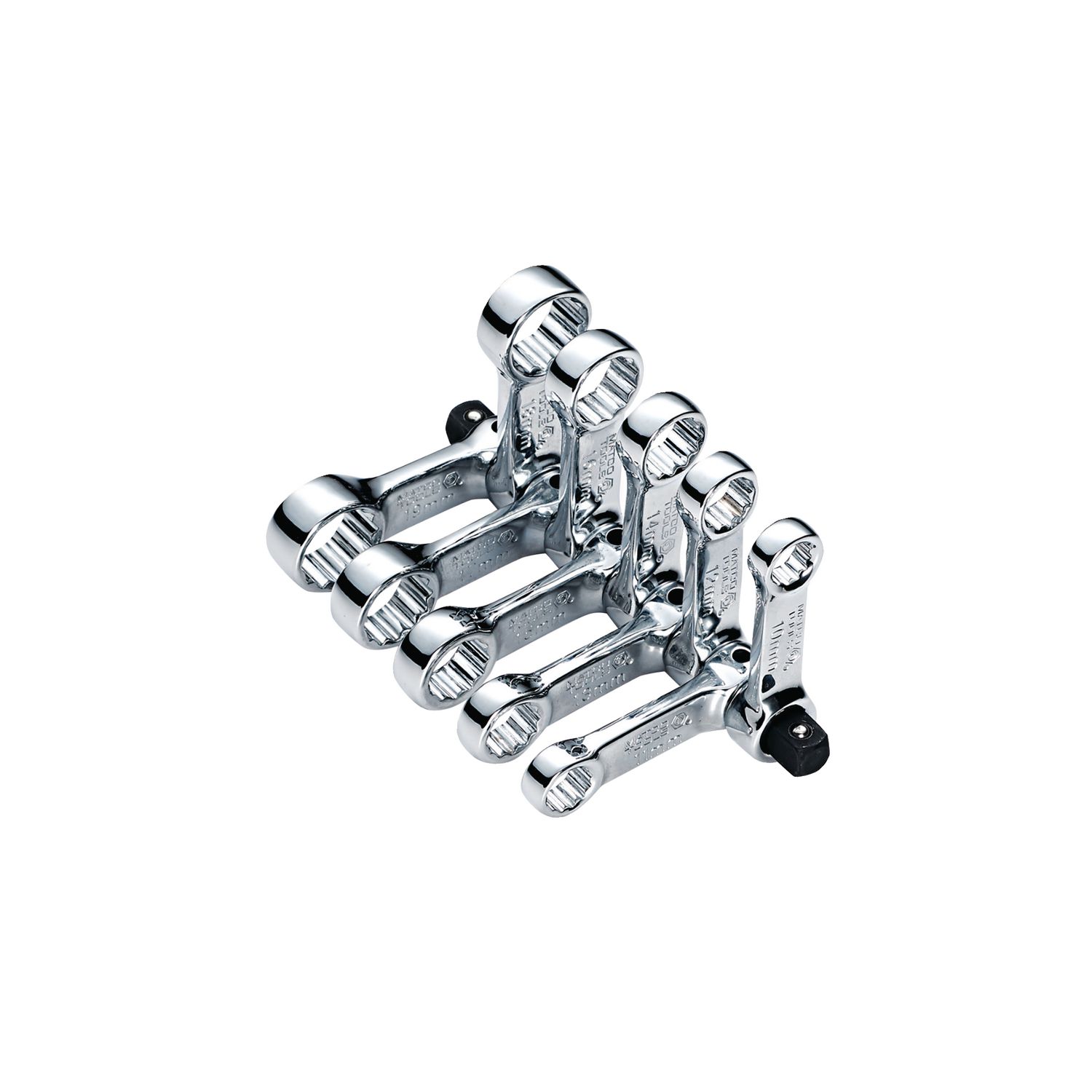 10 PIECE 3/8 DRIVE METRIC 12 POINT TORQUE ADAPTER SET SBTA10MR | eBaydiy Tools