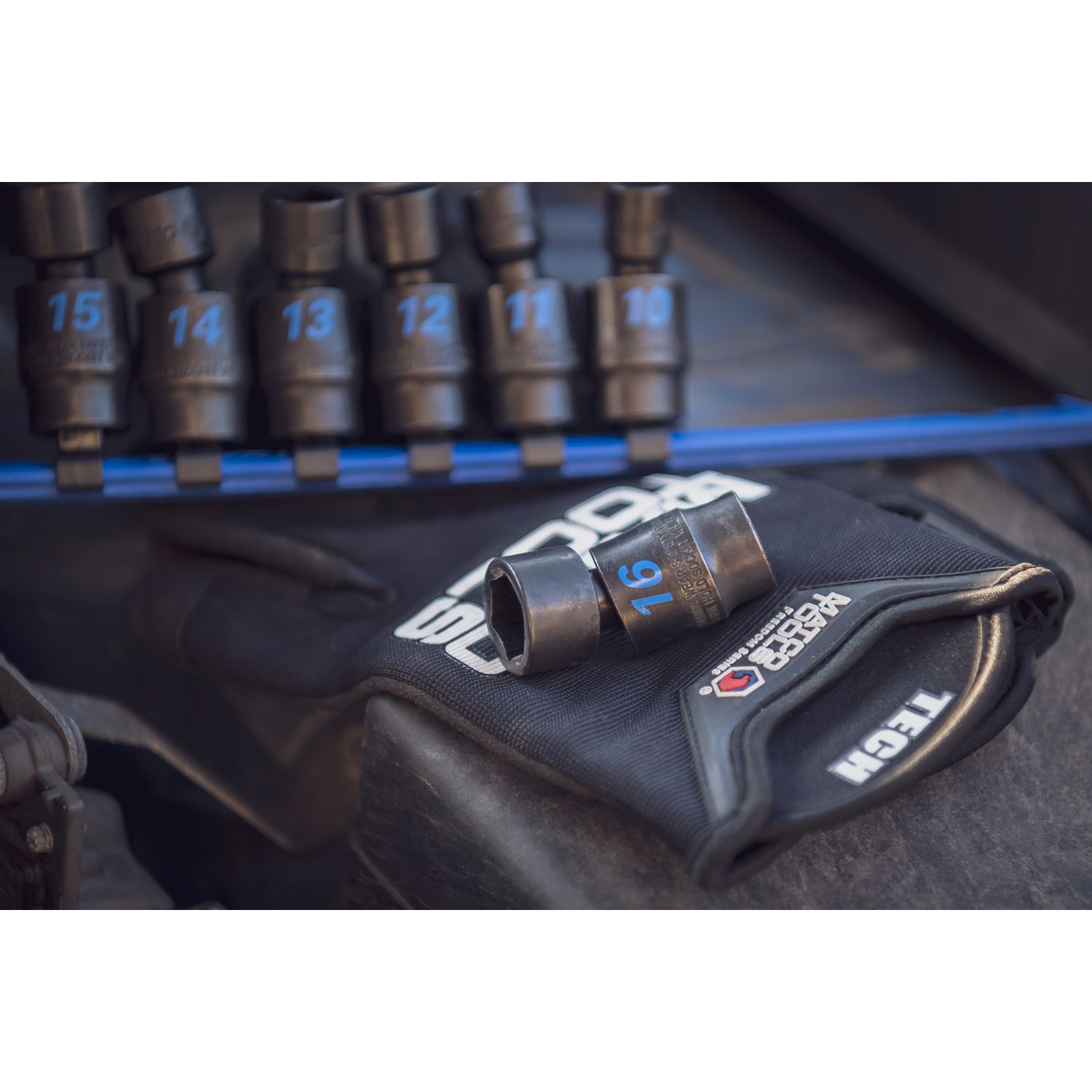 10 PIECE 3/8 DRIVE METRIC 6 POINT TORQUE FORCE UNIVERSAL IMPACT SOCKET SET SBUPM106TF | eBaydiy Tools - Image 4