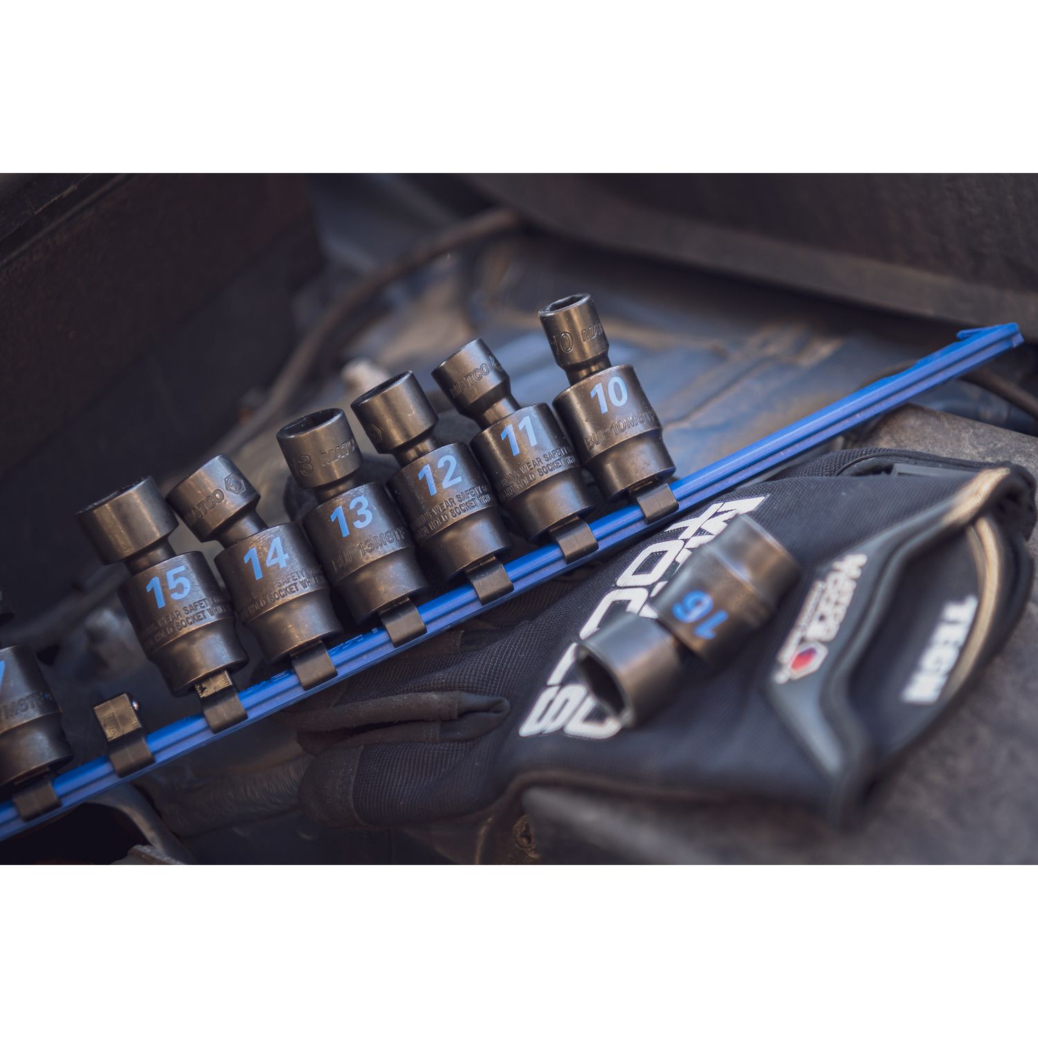 10 PIECE 3/8 DRIVE METRIC 6 POINT TORQUE FORCE UNIVERSAL IMPACT SOCKET SET SBUPM106TF | eBaydiy Tools - Image 5