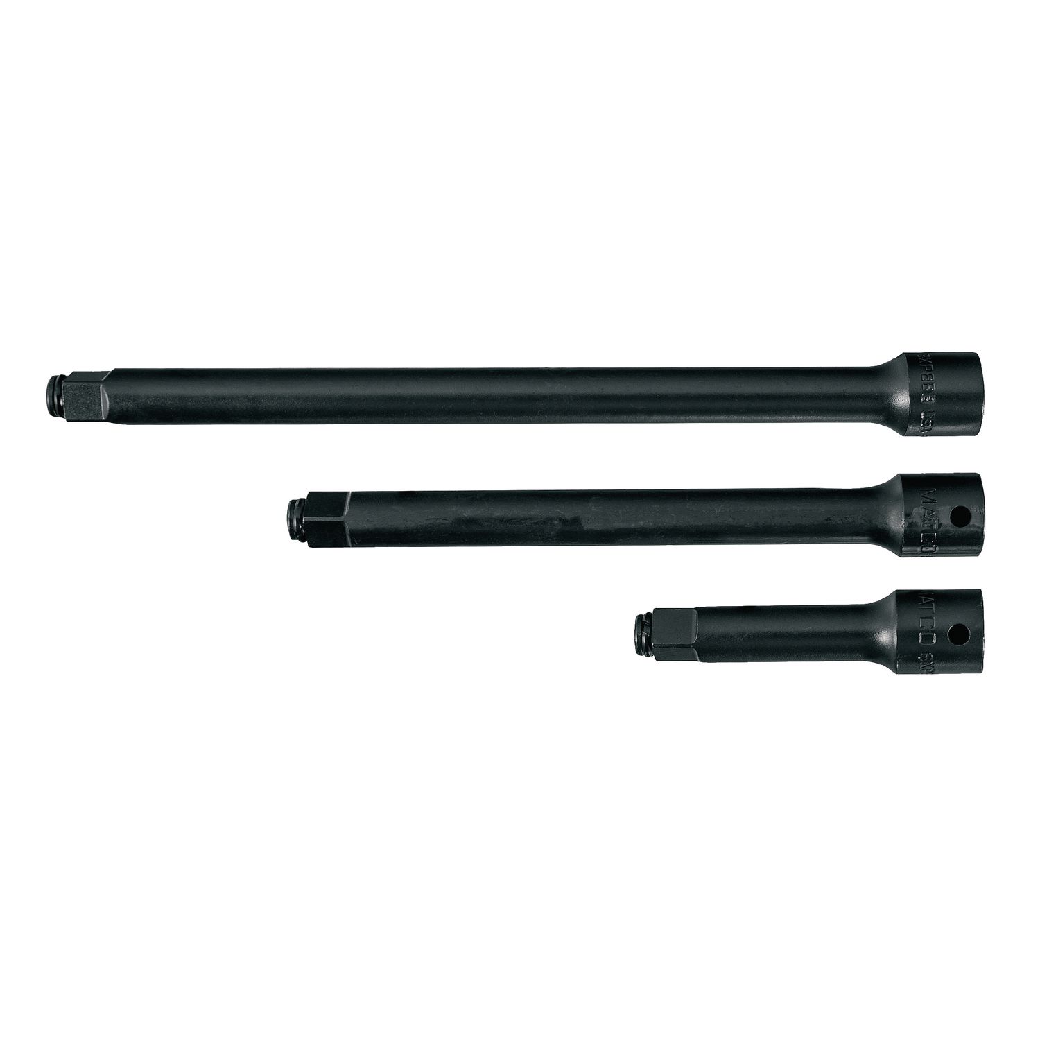 3 PIECE 3/8 DRIVE STANDARD EXTENSION IMPACT SET SBXPB3B | eBaydiy Tools