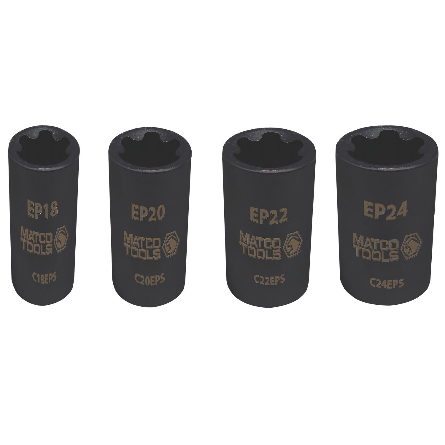 4 PIECE 1/2 DRIVE RECESSED TORX® PLUS IMAPCT SOCKET SET SC4EPS | eBaydiy Tools