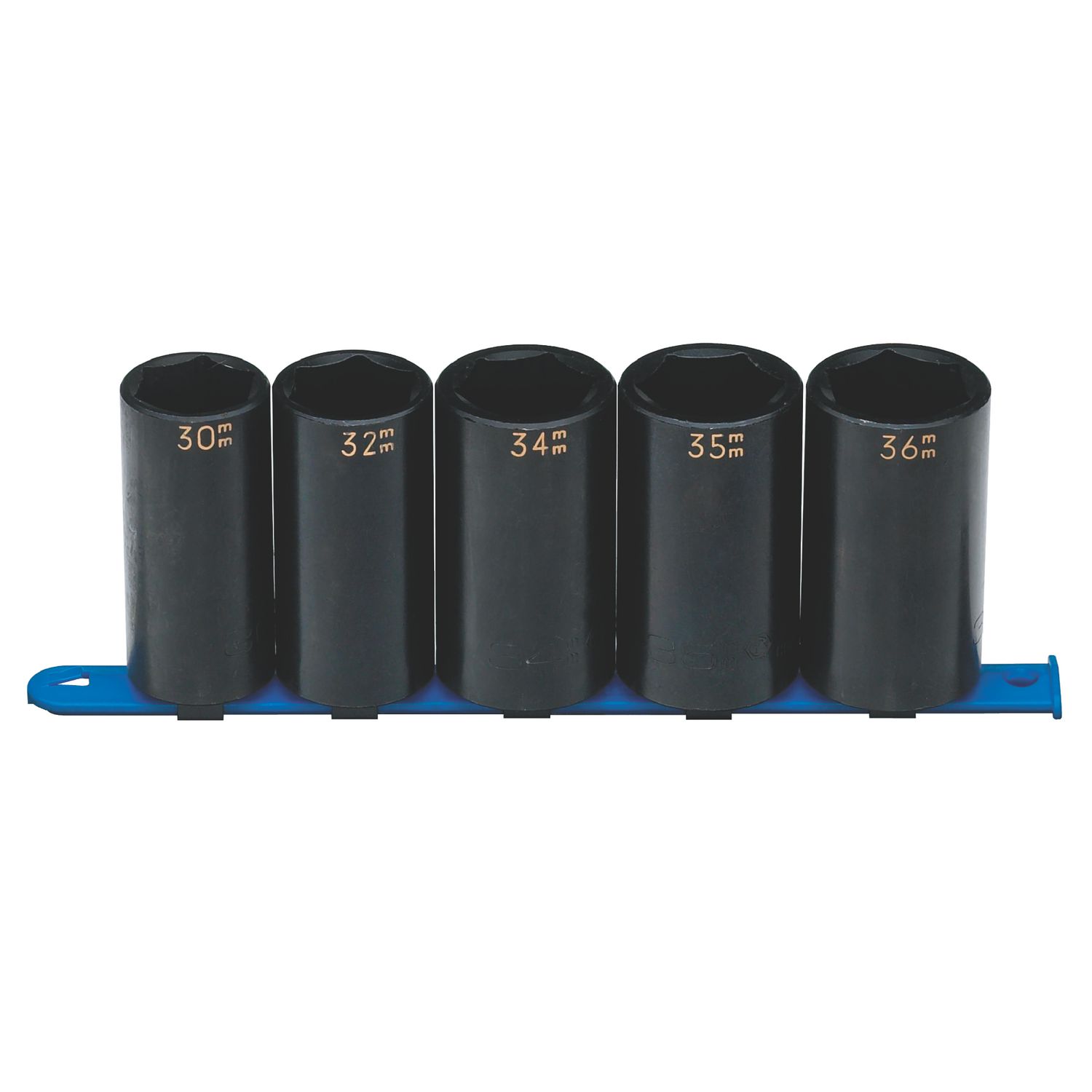 1/2 DRIVE 5 PIECE METRIC 6 POINT DEEP IMPACT SOCKET SET SCDPM56TA | eBaydiy Tools