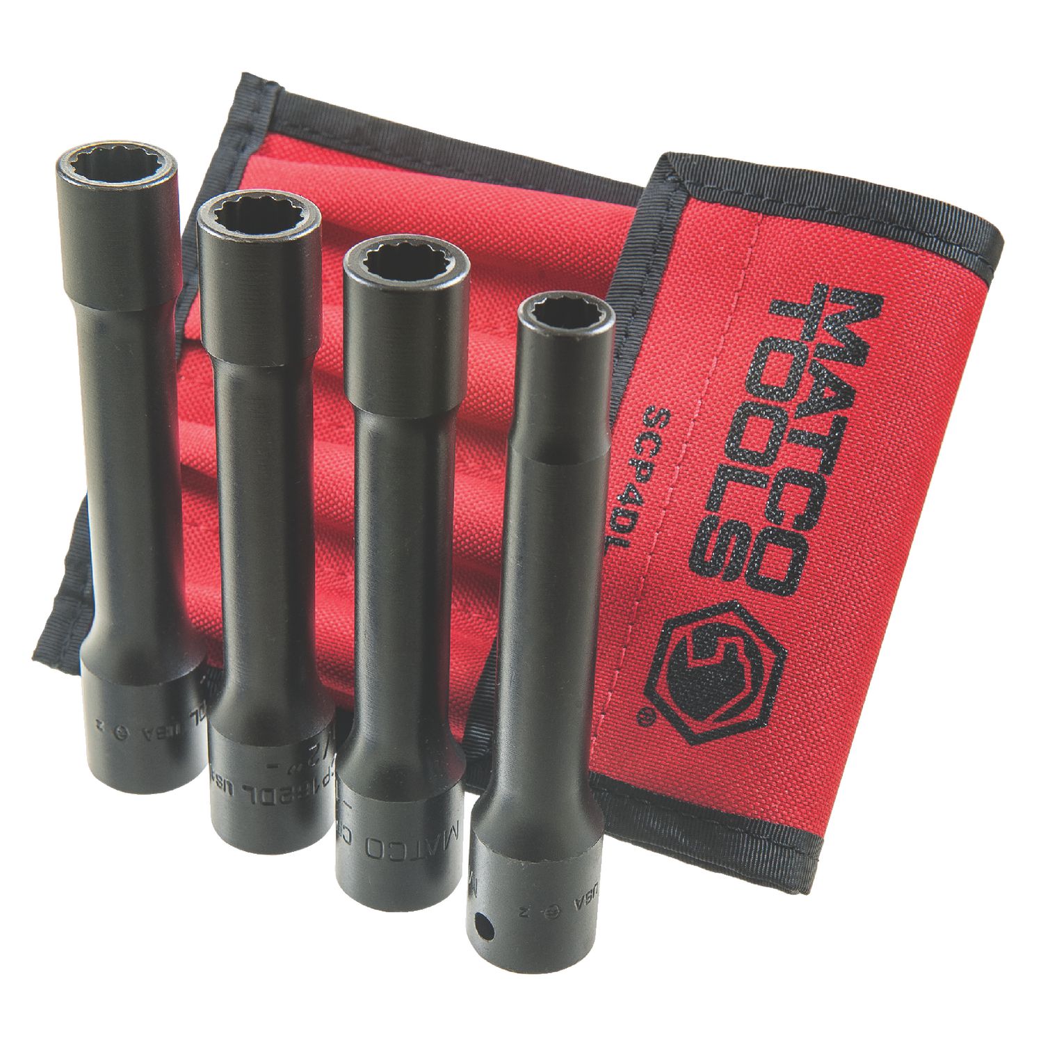 4 PIECE 1/2 DRIVE 12 POINT 5 LONG DRIVE-LINE SOCKET SET SCP4DL | eBaydiy Tools