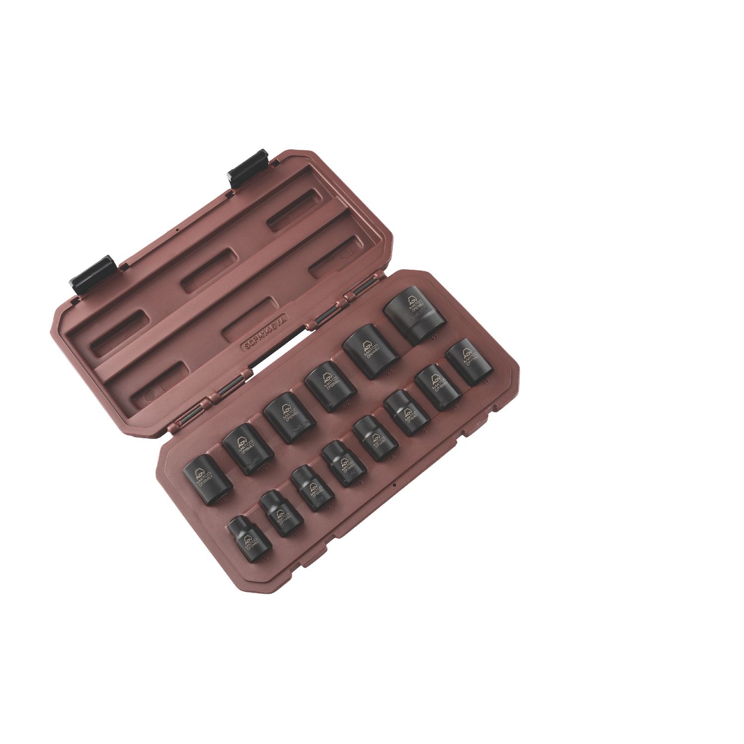 14 PIECE 1/2 DRIVE METRIC 6 POINT ADV IMPACT SOCKET SET SCPM146VA | eBaydiy Tools - Image 6