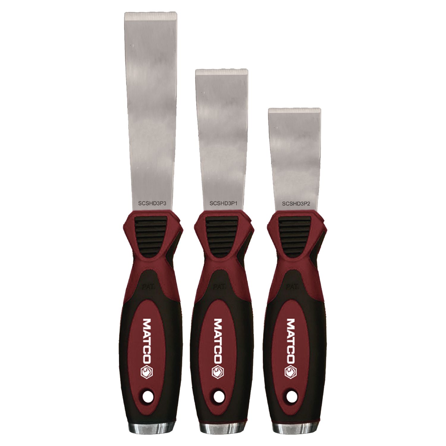 3 PIECE HEAVY-DUTY SCRAPER SET SCSHD3P | eBaydiy Tools